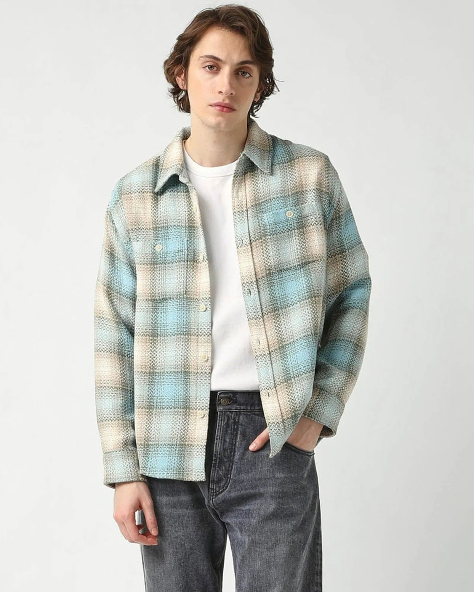 Acid Plaid Shirt sold by TNT Fashion