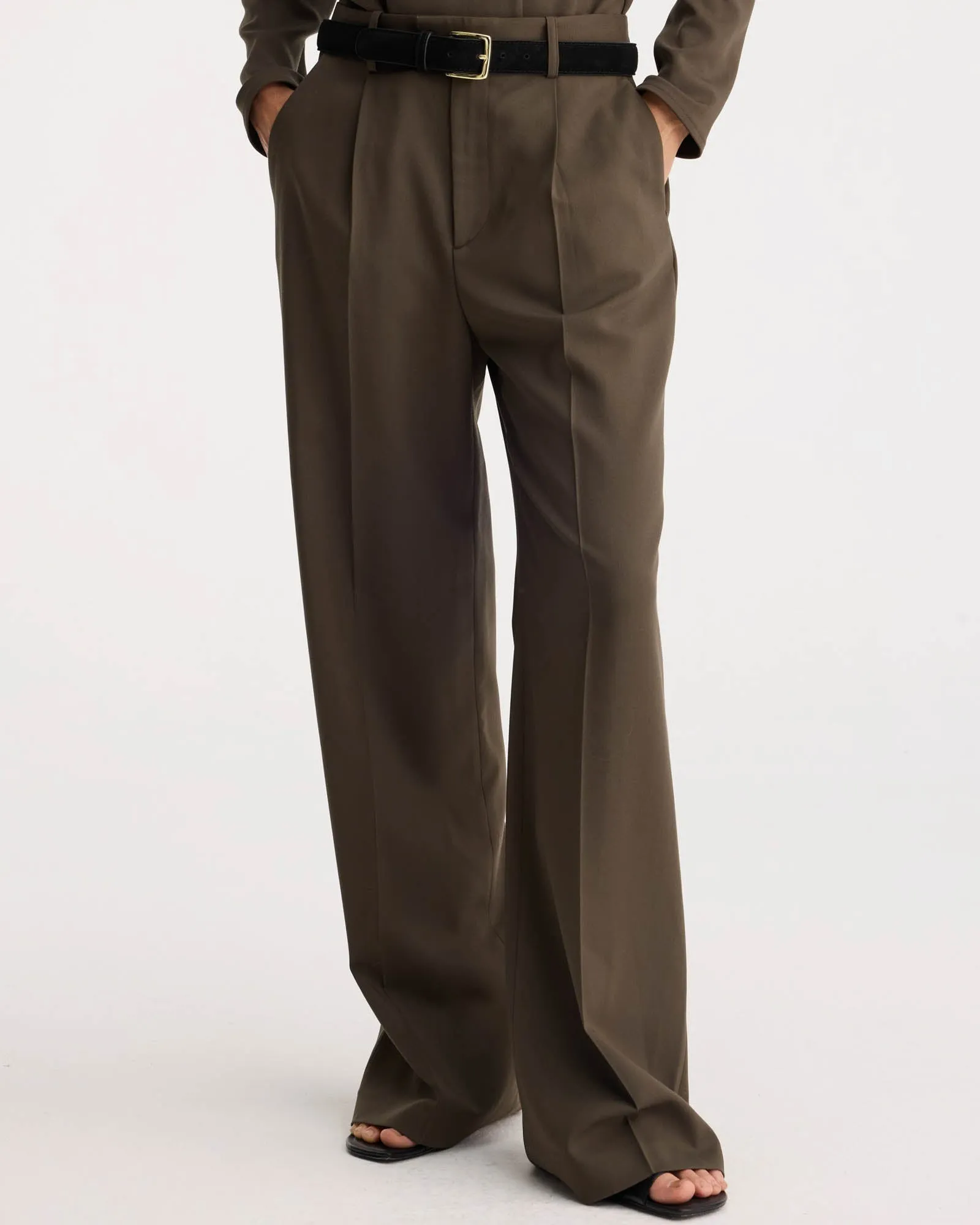 Relaxed Pleated Trousers sold by TNT Fashion
