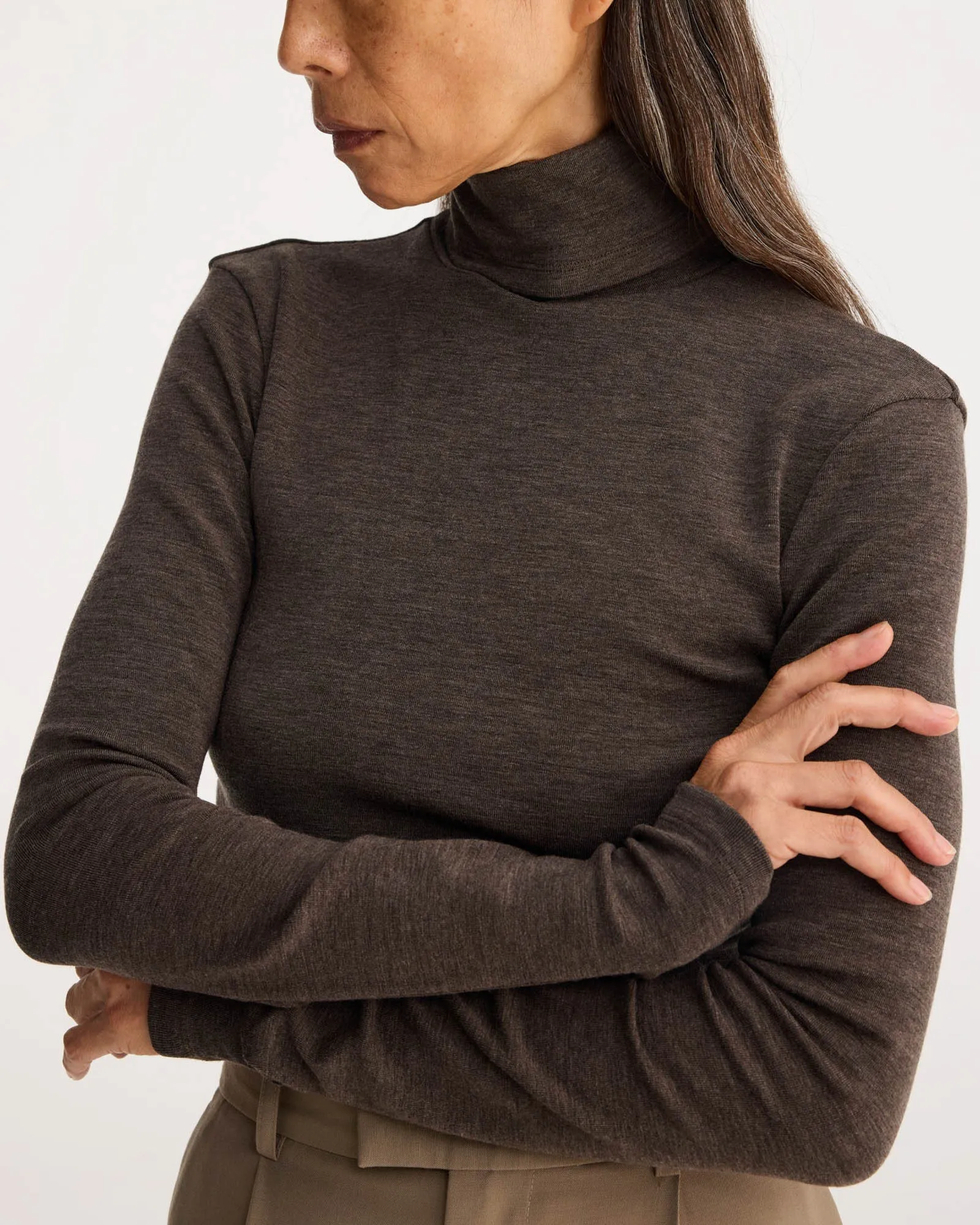 Fine Wool Turtleneck Sweater sold by TNT Fashion product image thumbnail 5
