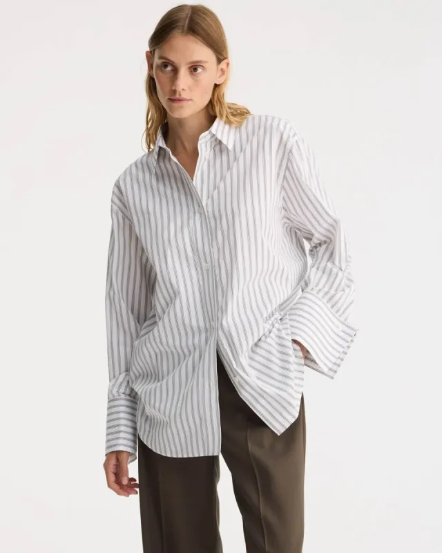 Oversized Striped Shirt sold by TNT Fashion