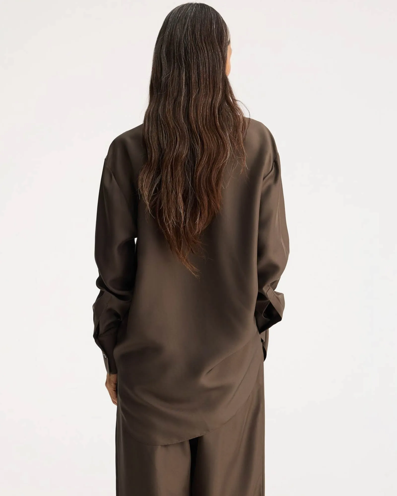 Oversized Silk Shirt sold by TNT Fashion product image thumbnail 3