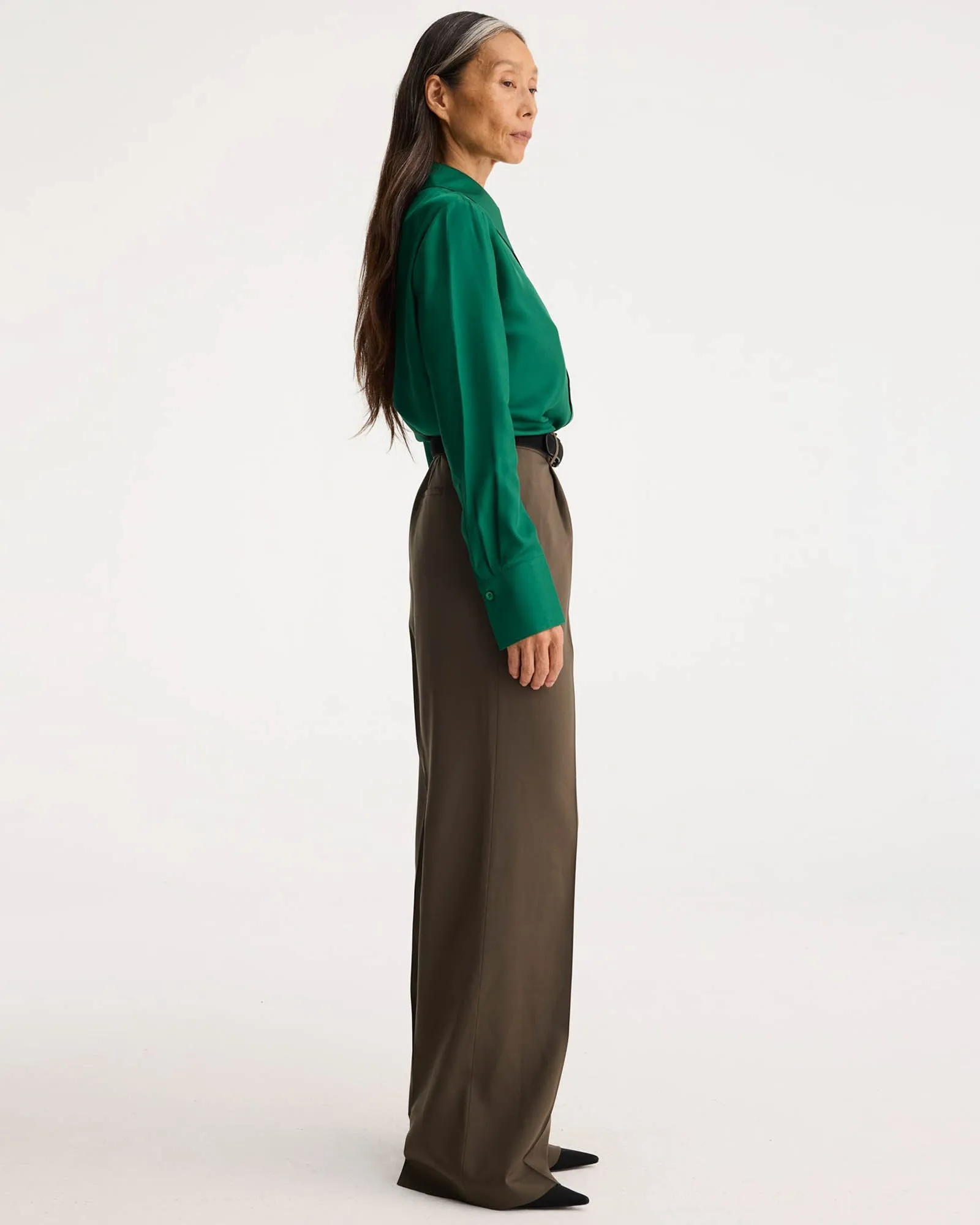 Fitted Silk Shirt sold by TNT Fashion product image thumbnail 4