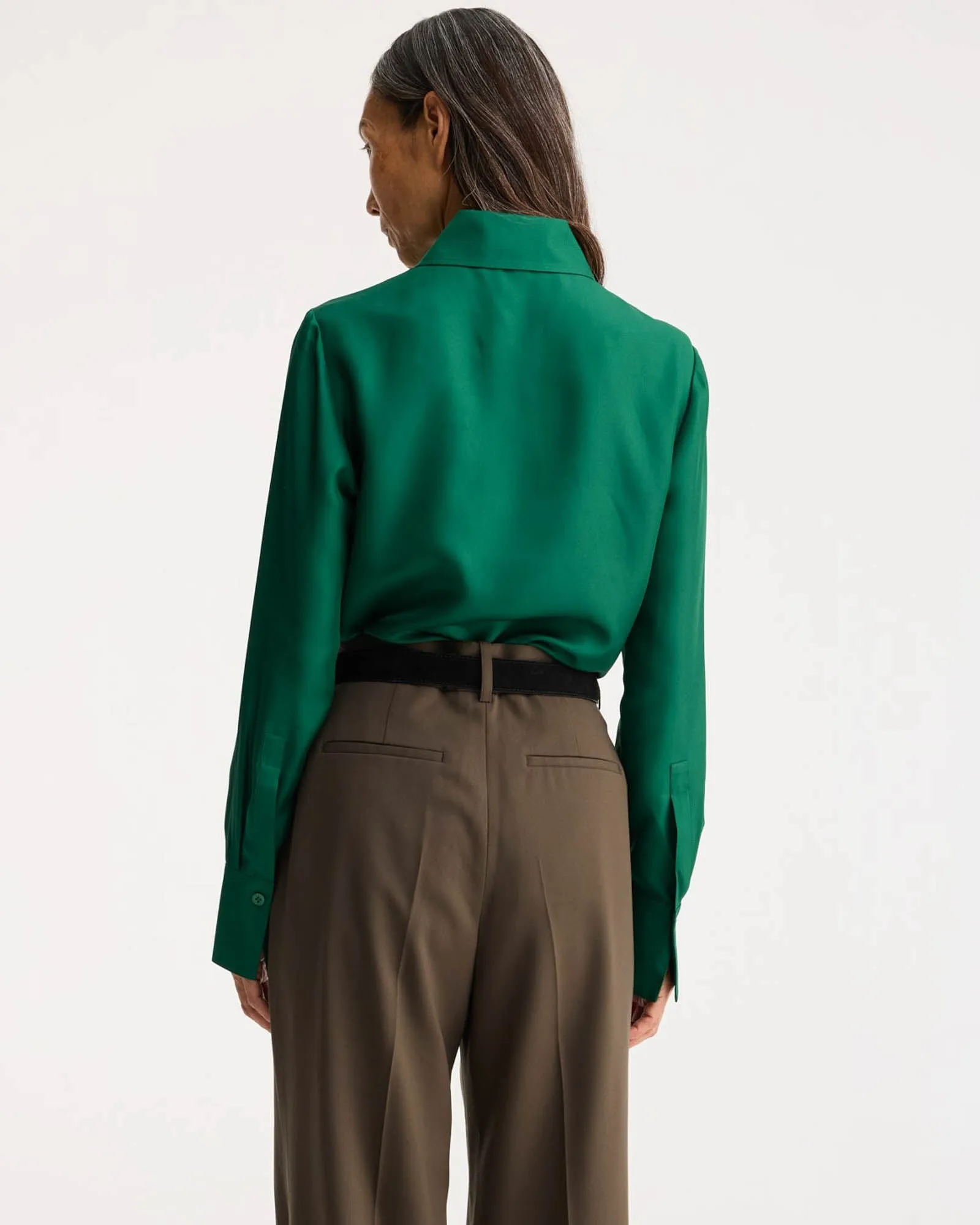 Fitted Silk Shirt sold by TNT Fashion product image thumbnail 3