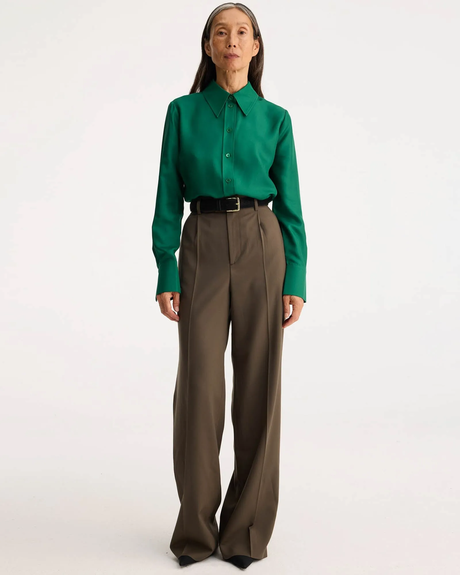 Fitted Silk Shirt sold by TNT Fashion product image thumbnail 2