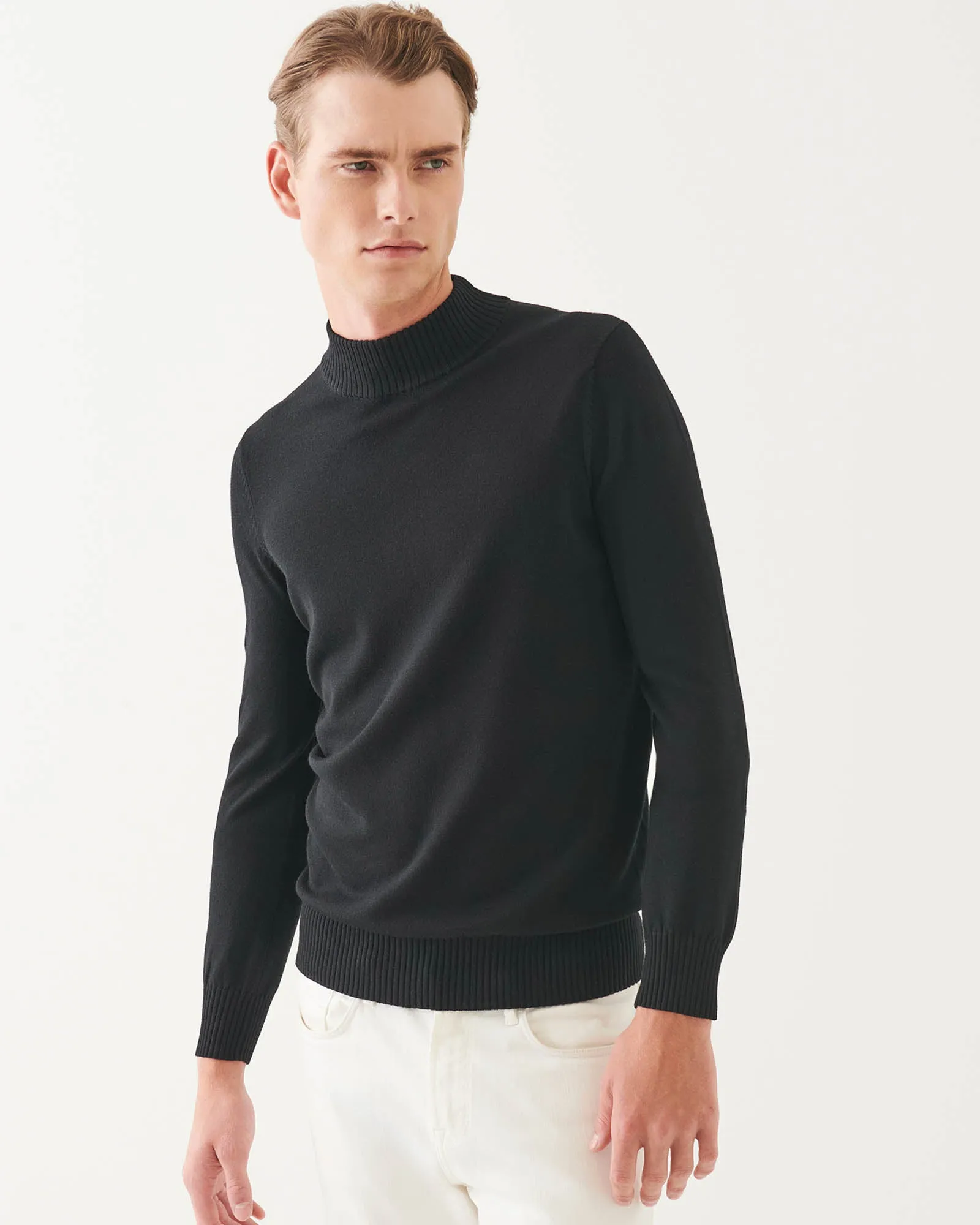 Merino Mock Sweater sold by TNT Fashion
