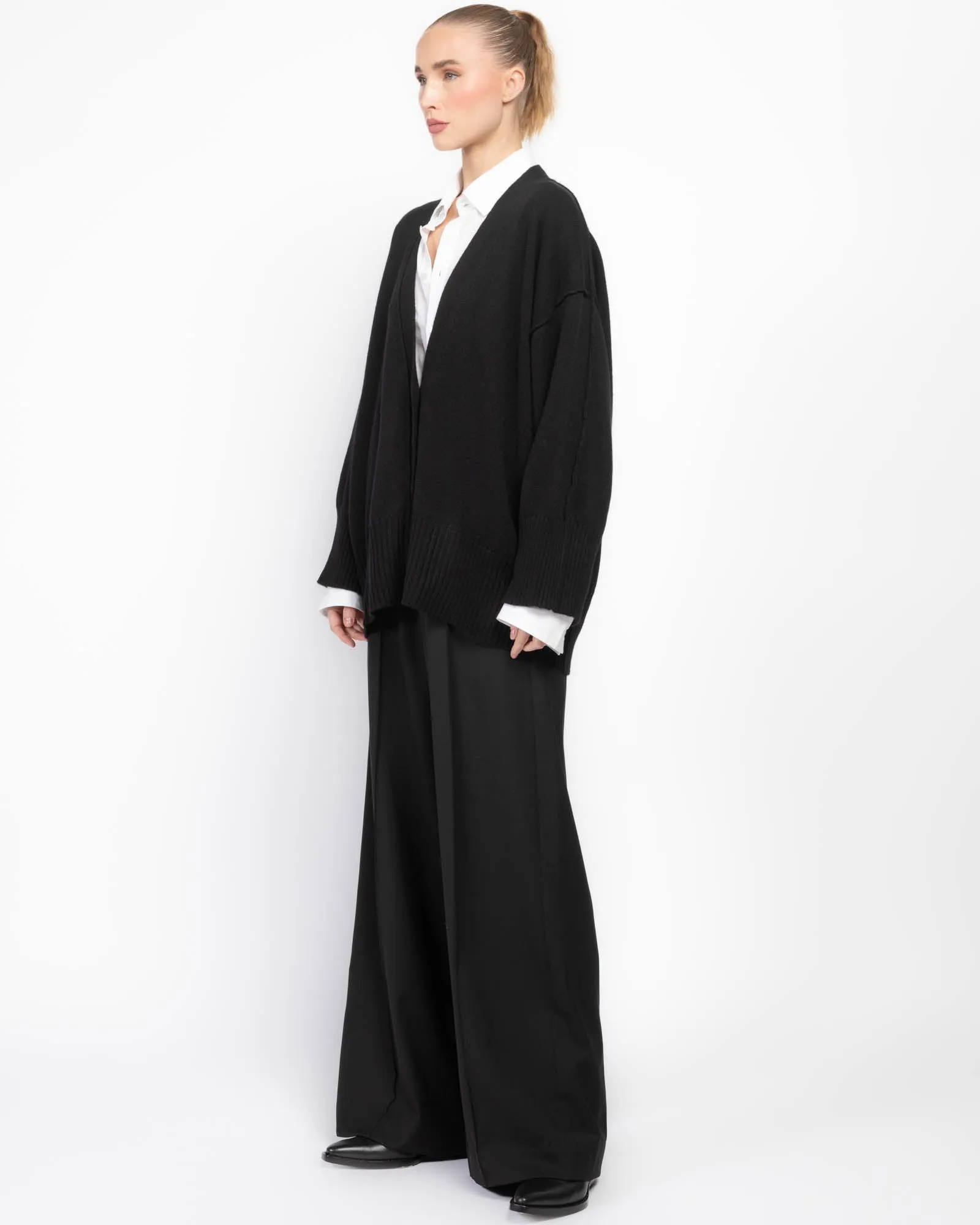 Oversized V-Neck Cardigan sold by TNT Fashion product image thumbnail 4