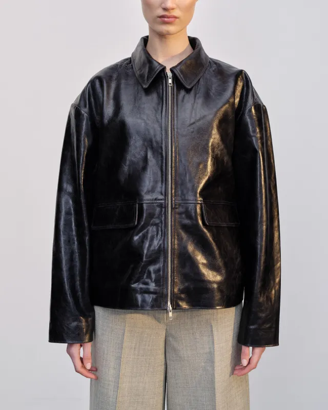 Kurt Leather Jacket sold by TNT Fashion