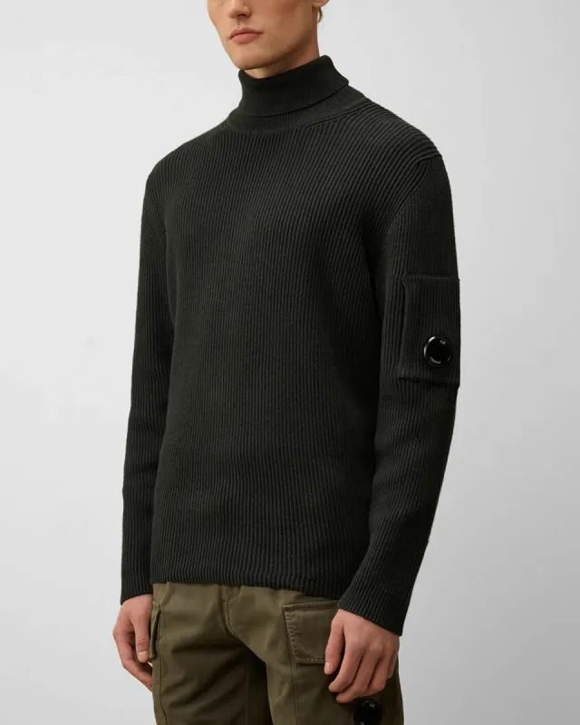 Roll-Neck Rib Sweater sold by TNT Fashion