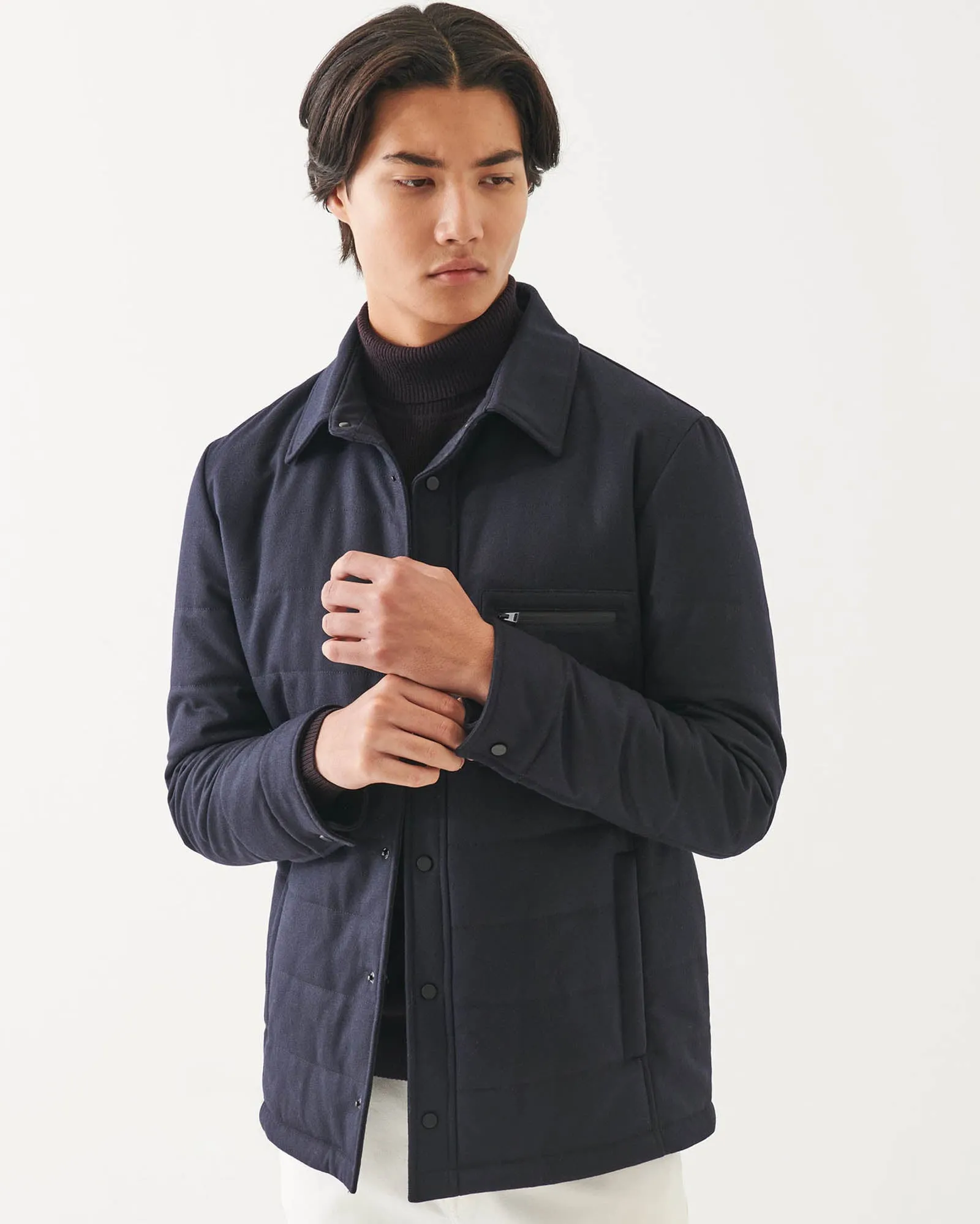 Quilted Zip Pocket Coat sold by TNT Fashion product image thumbnail 3