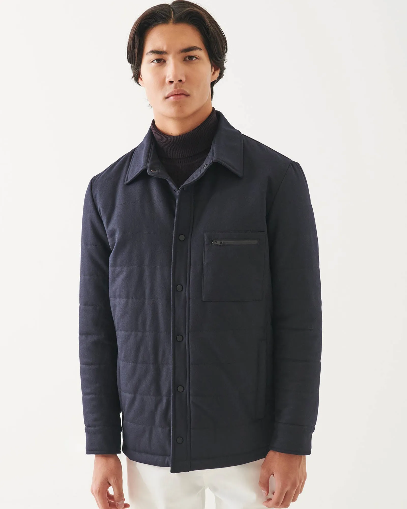 Quilted Zip Pocket Coat sold by TNT Fashion