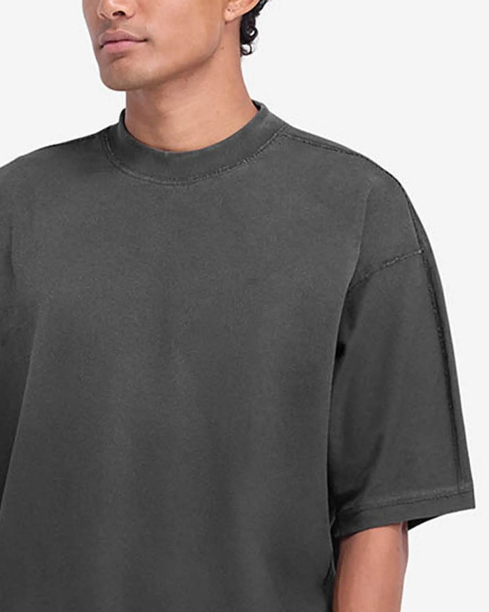 Stepped Hem T-Shirt sold by TNT Fashion product image thumbnail 5