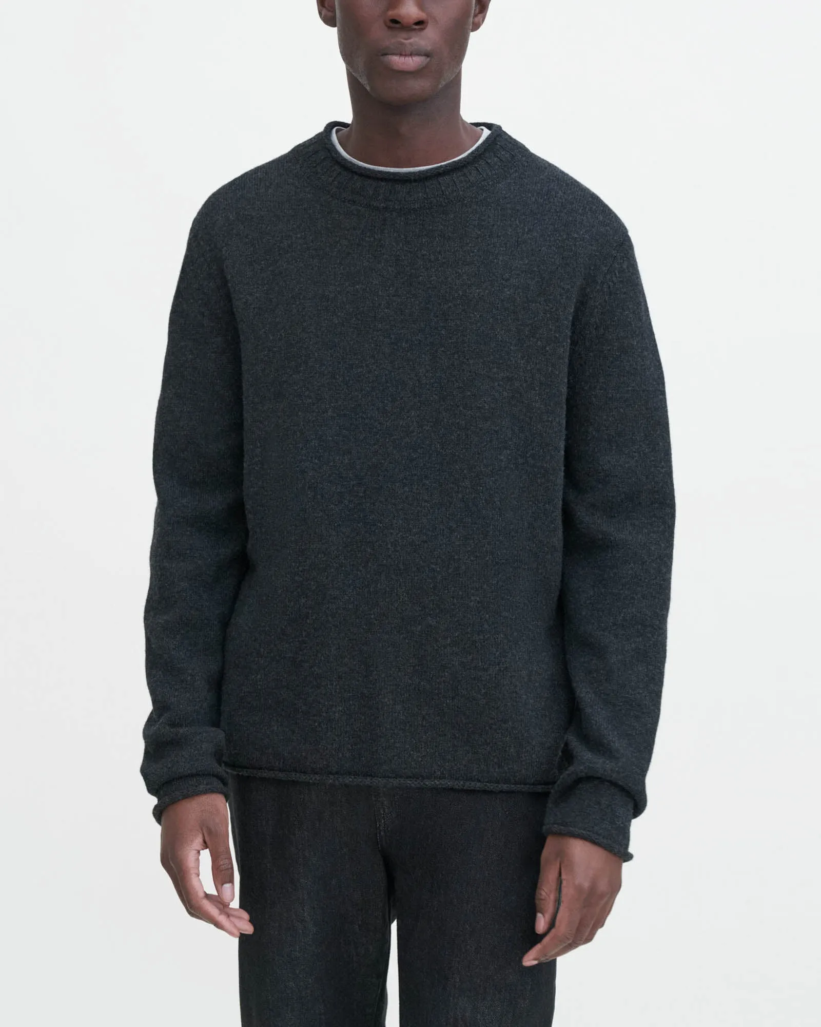 Roll Hem Sweater sold by TNT Fashion