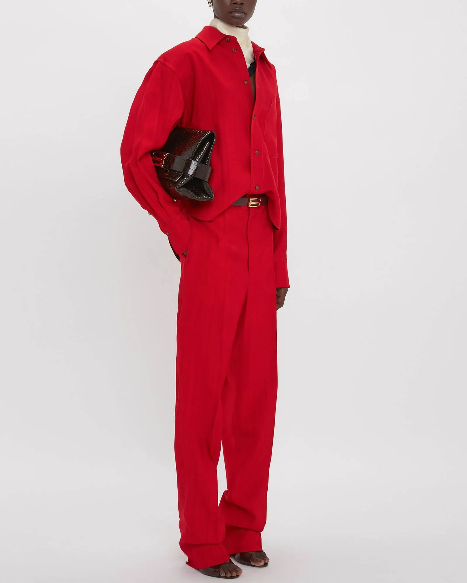 B Pouch Croc Bag sold by TNT Fashion product image thumbnail 2