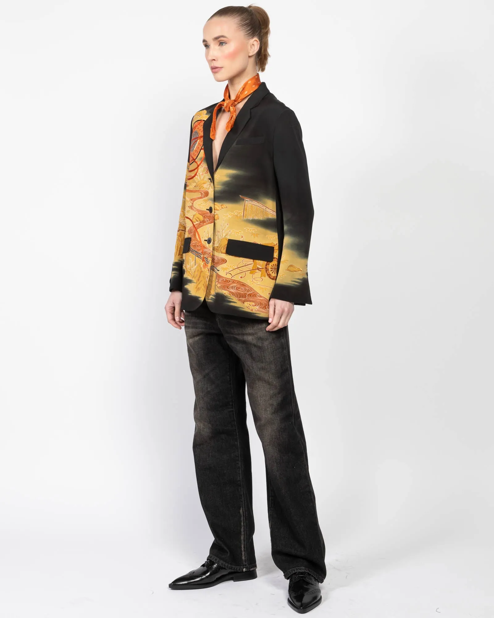 3 Button Kimono Jacket sold by TNT Fashion product image thumbnail 4