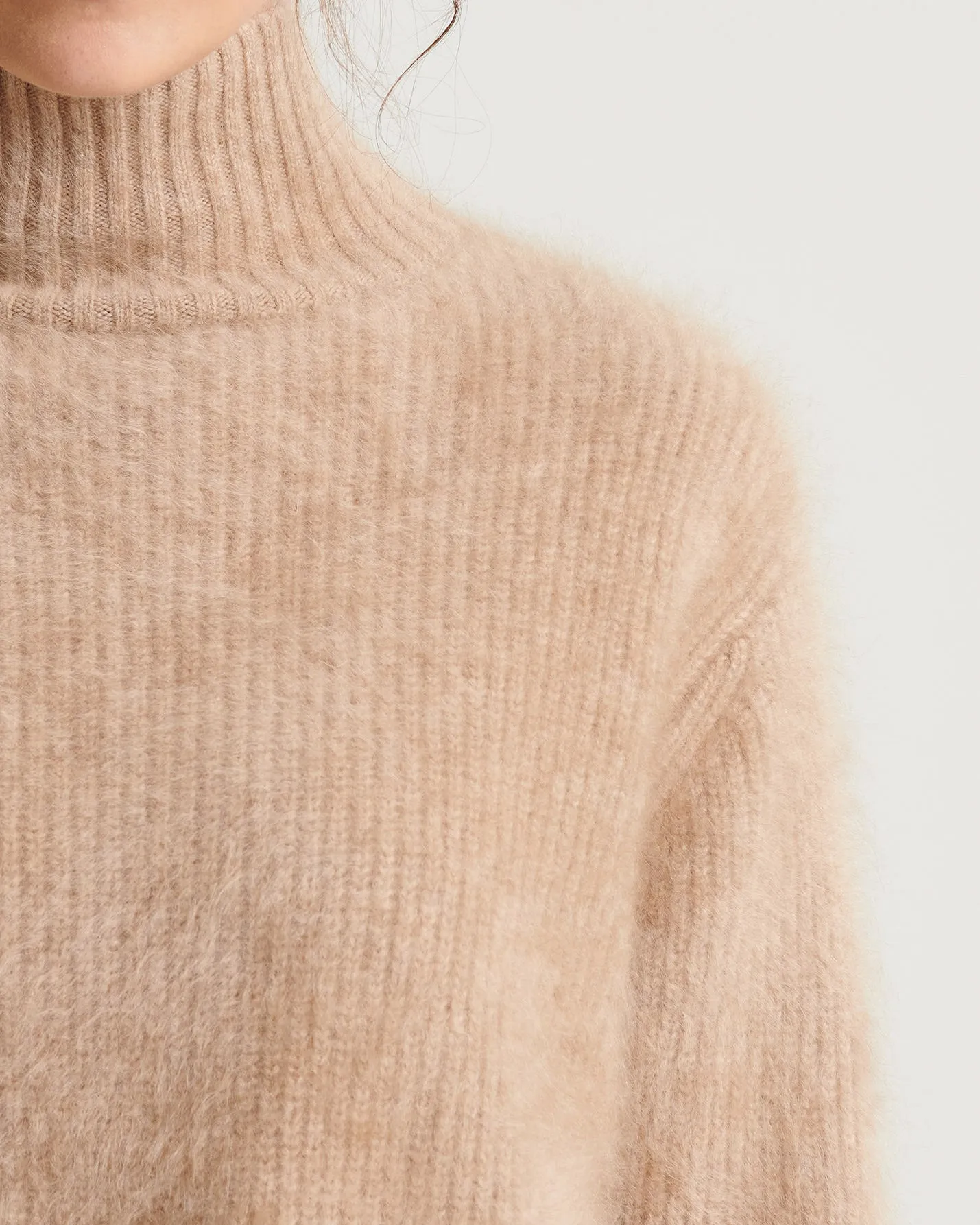 Brushed Cashmere Turtleneck sold by TNT Fashion product image thumbnail 4