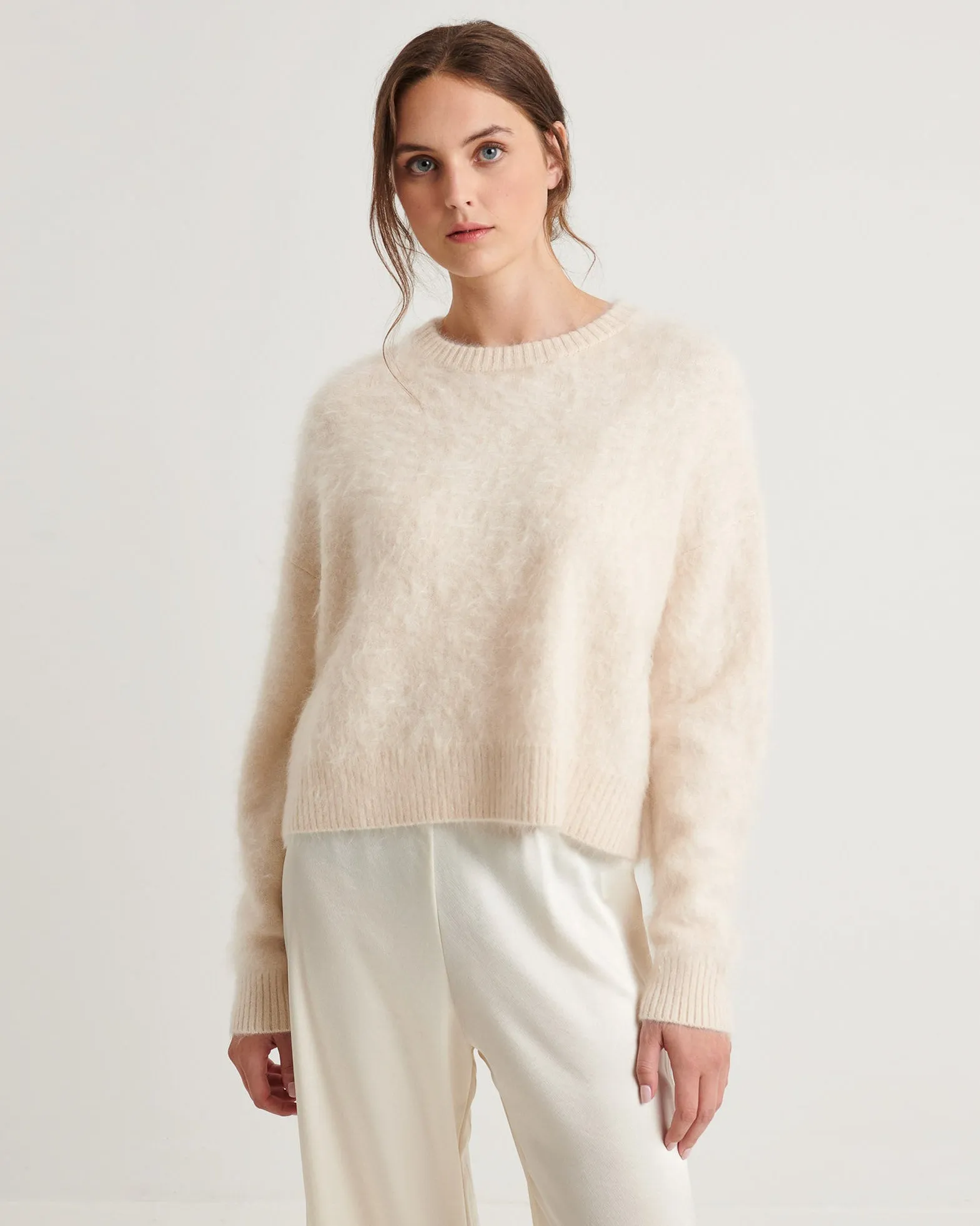 Brushed Cashmere Crewneck sold by TNT Fashion product image thumbnail 2