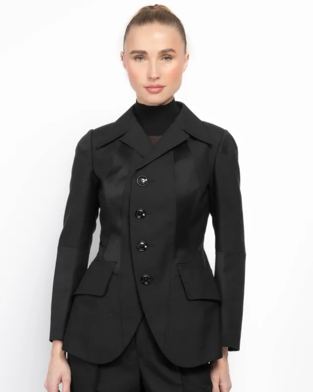 Bustle 4 Button Jacket sold by TNT Fashion