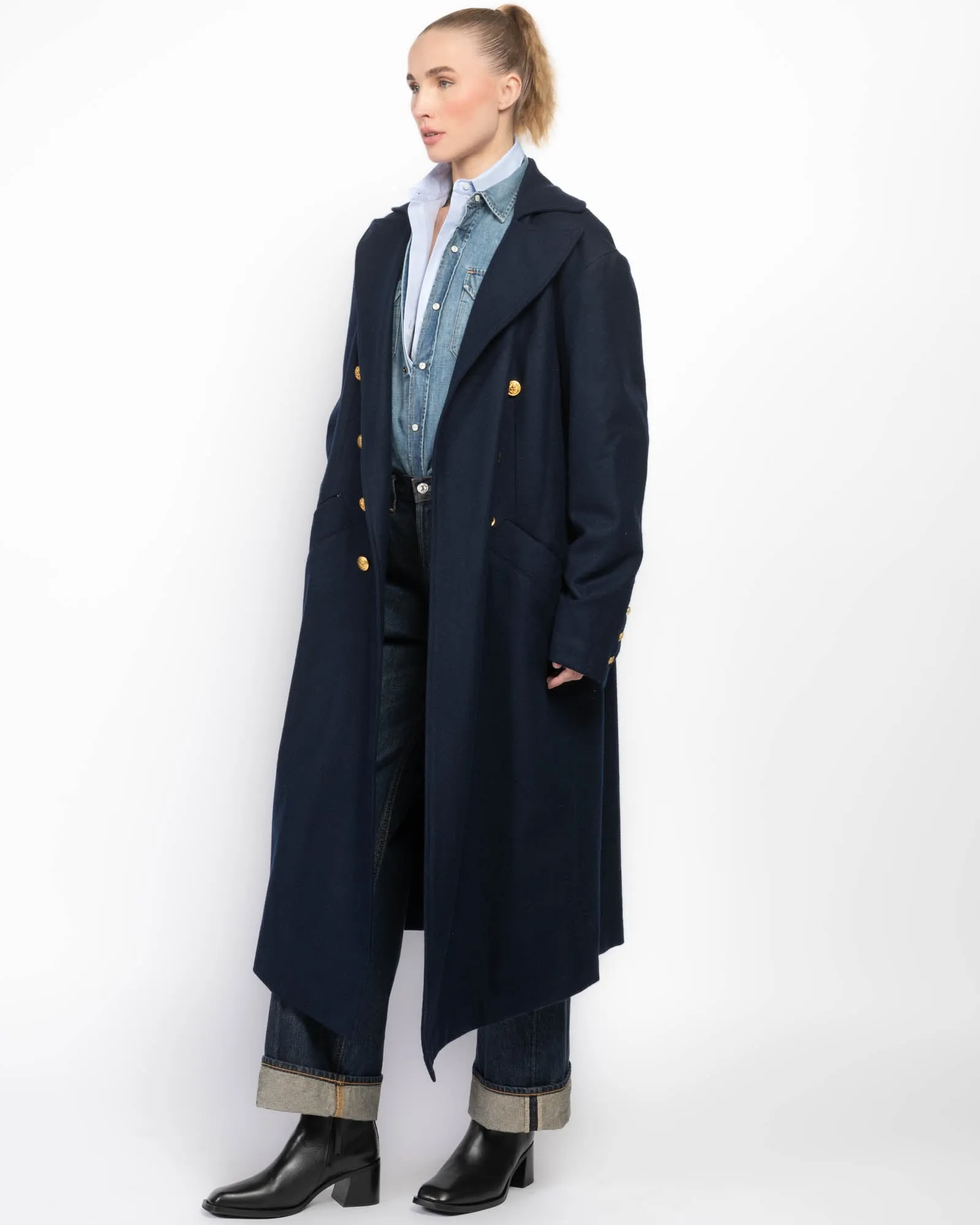 Button Spine Coat sold by TNT Fashion product image thumbnail 5