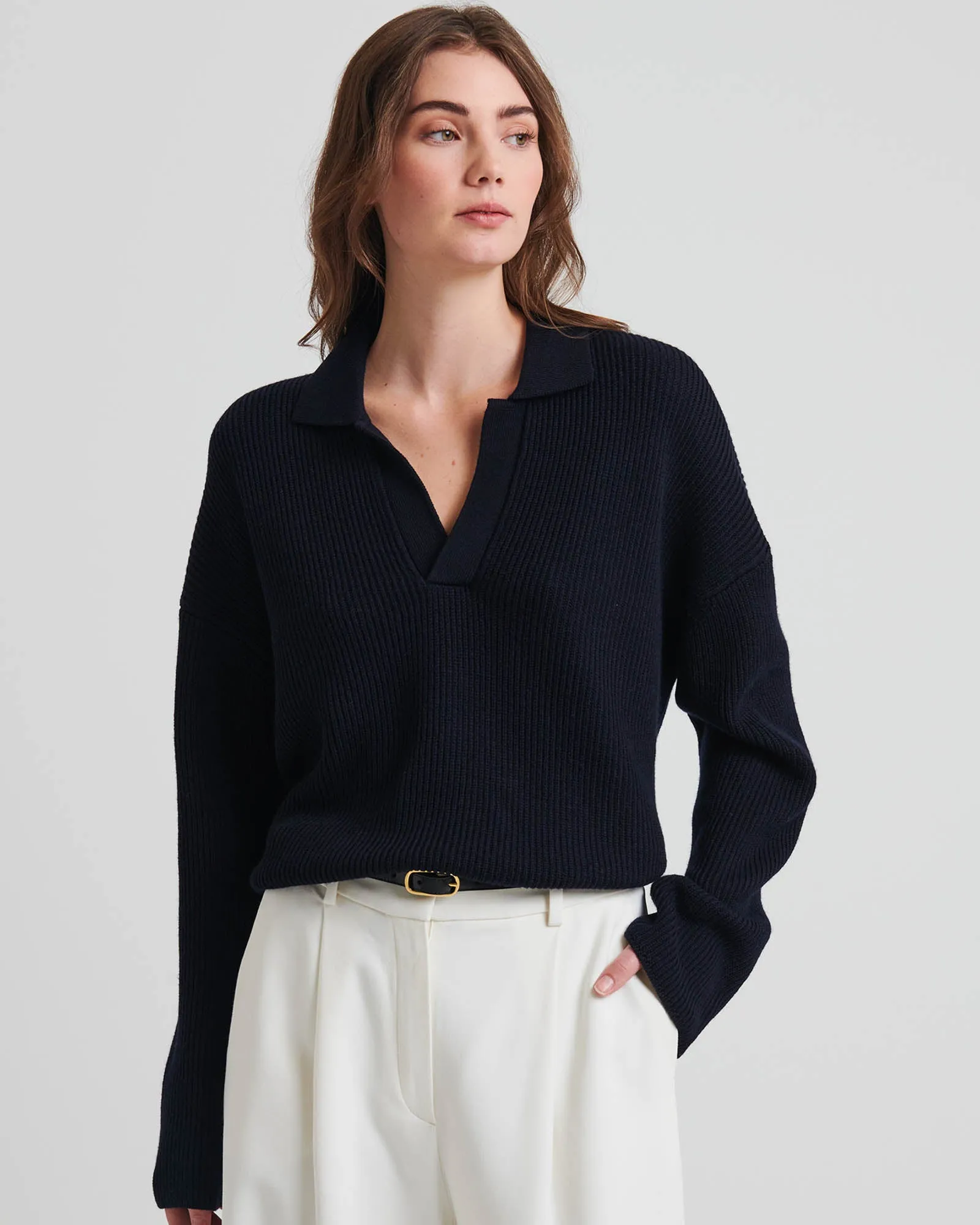 Relax Polo Sweater sold by TNT Fashion