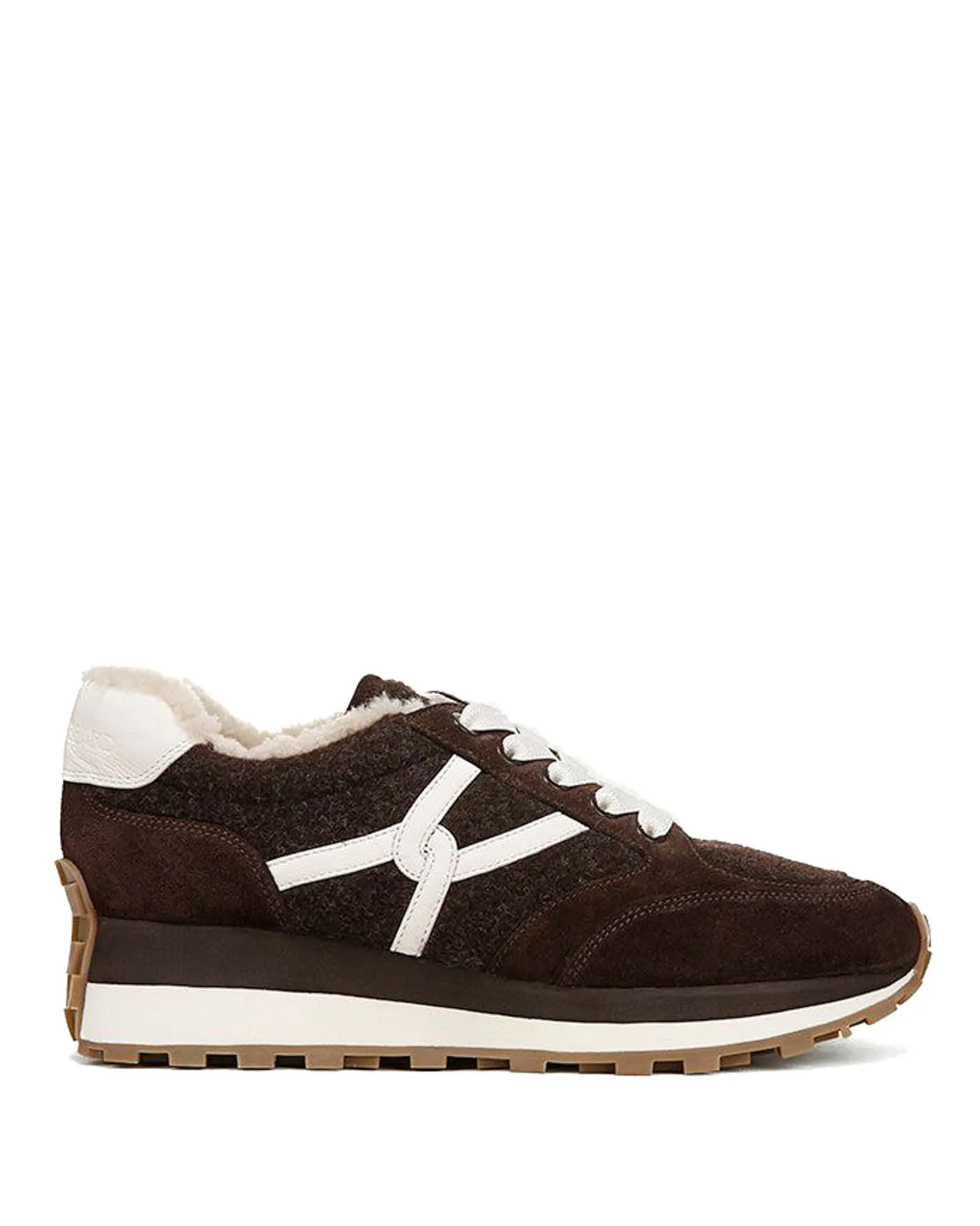 Valentina Shearling Sneakers sold by TNT Fashion