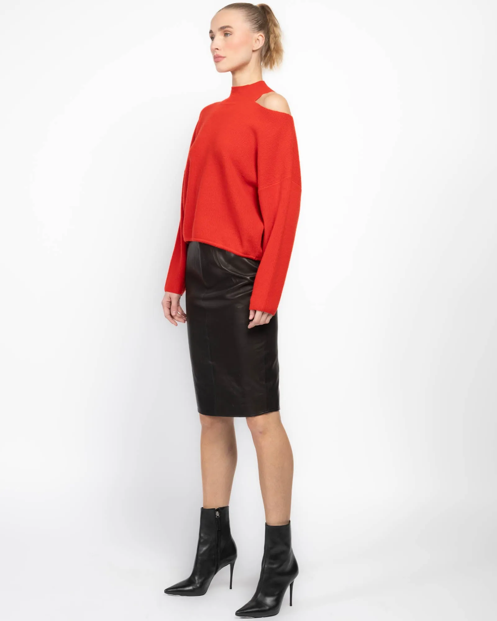 Open Shoulder Sweater sold by TNT Fashion product image thumbnail 4