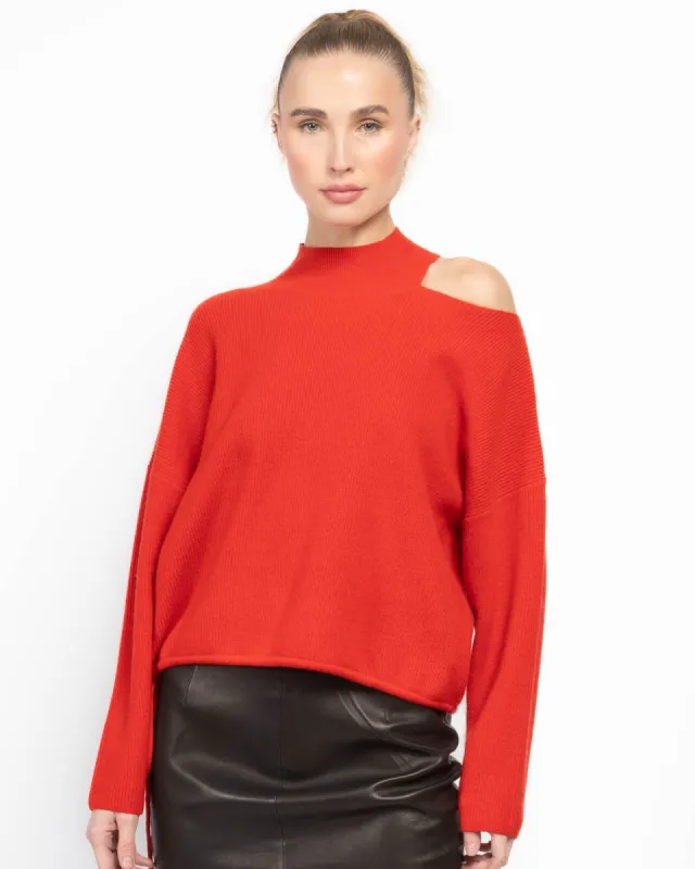 Open Shoulder Sweater sold by TNT Fashion