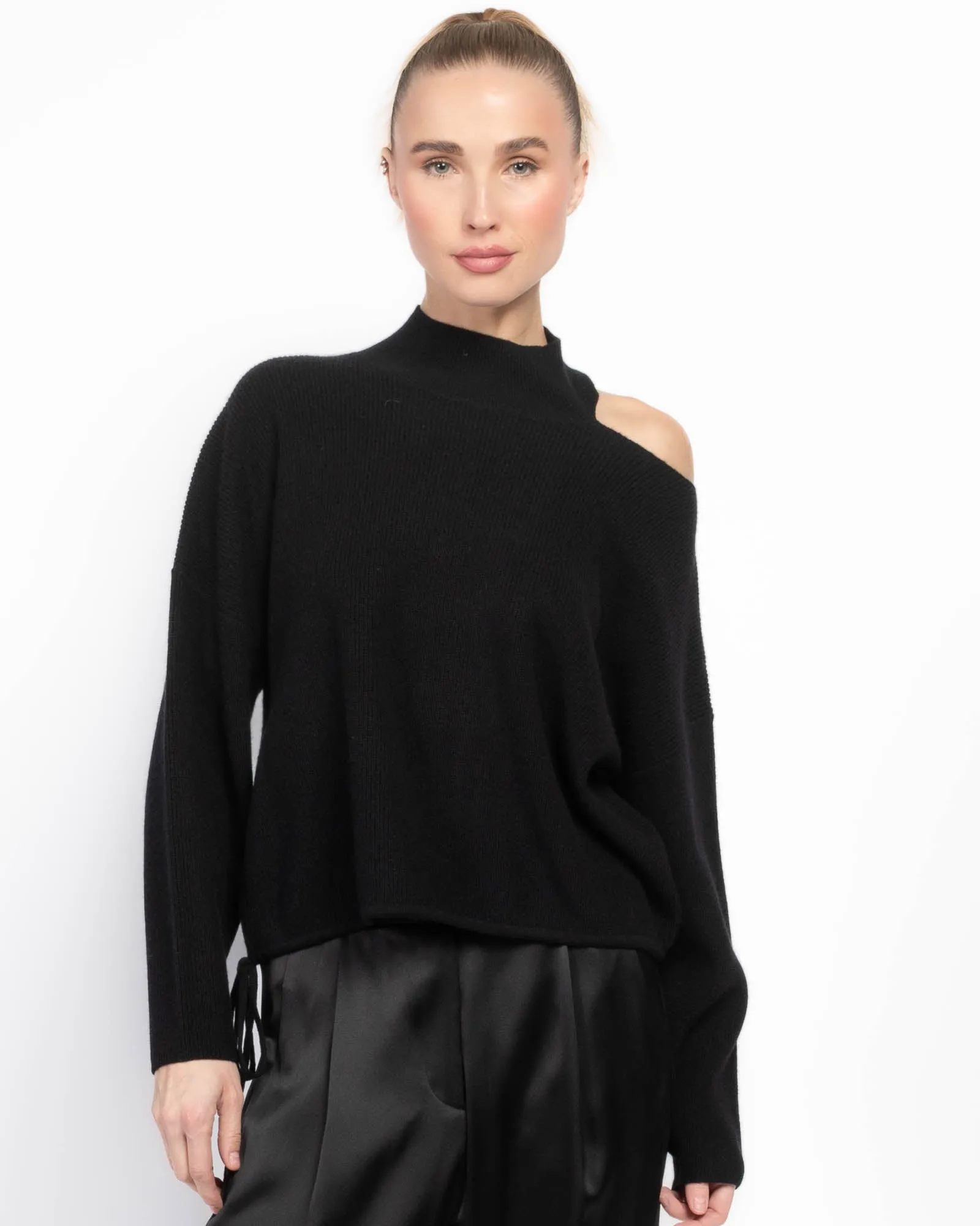 Open Shoulder Sweater sold by TNT Fashion