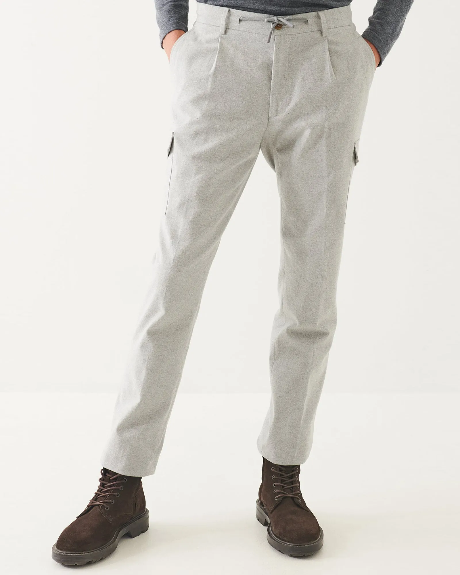 Flannel Slim Cargo Pants sold by TNT Fashion
