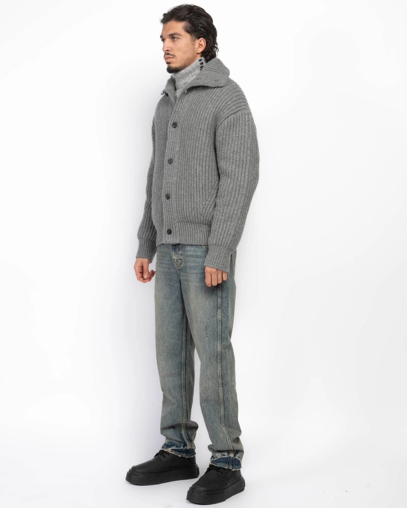 High Collar Cardigan sold by TNT Fashion product image thumbnail 4