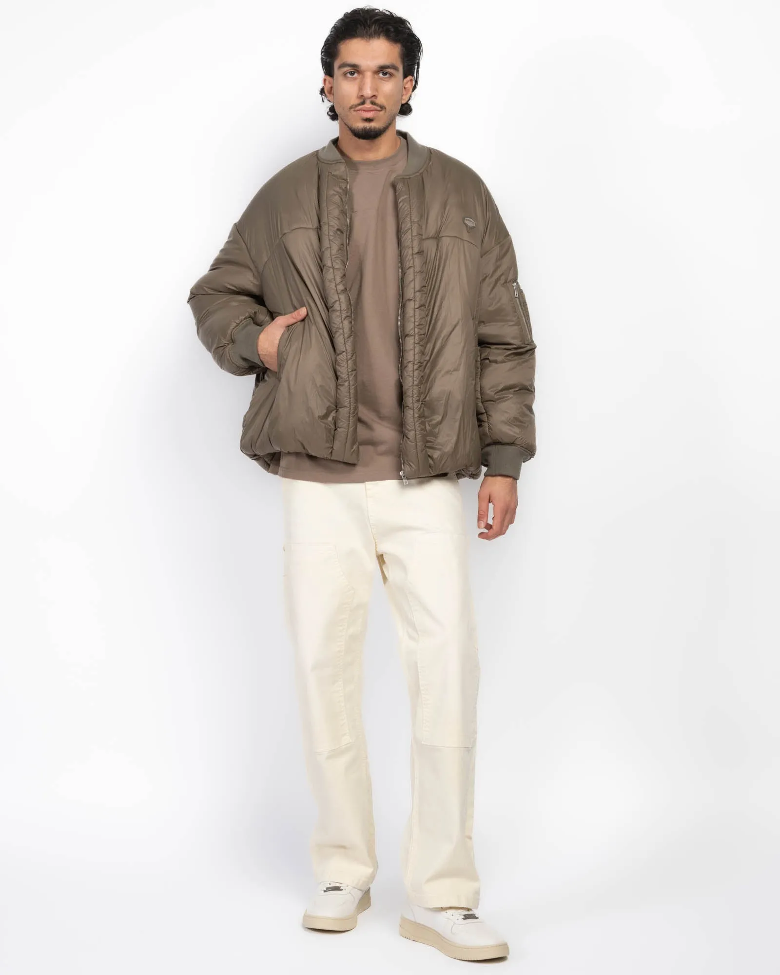 Padded Bomber Jacket sold by TNT Fashion product image thumbnail 2