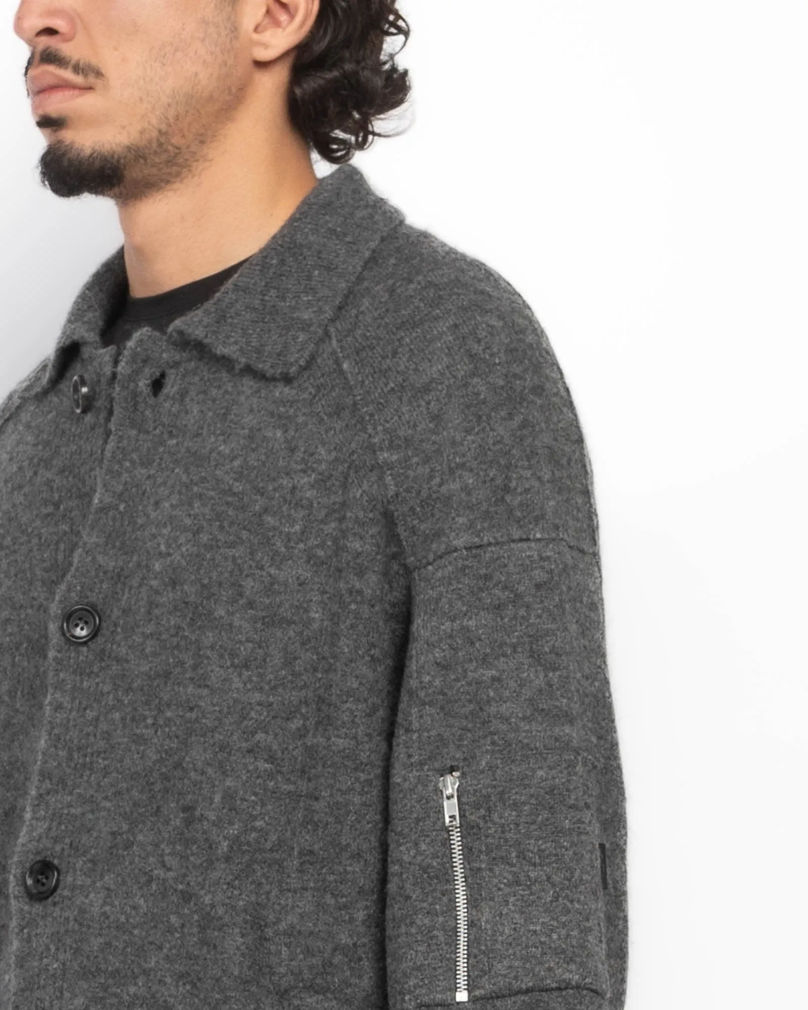 Button Collar Cardigan sold by TNT Fashion product image thumbnail 5