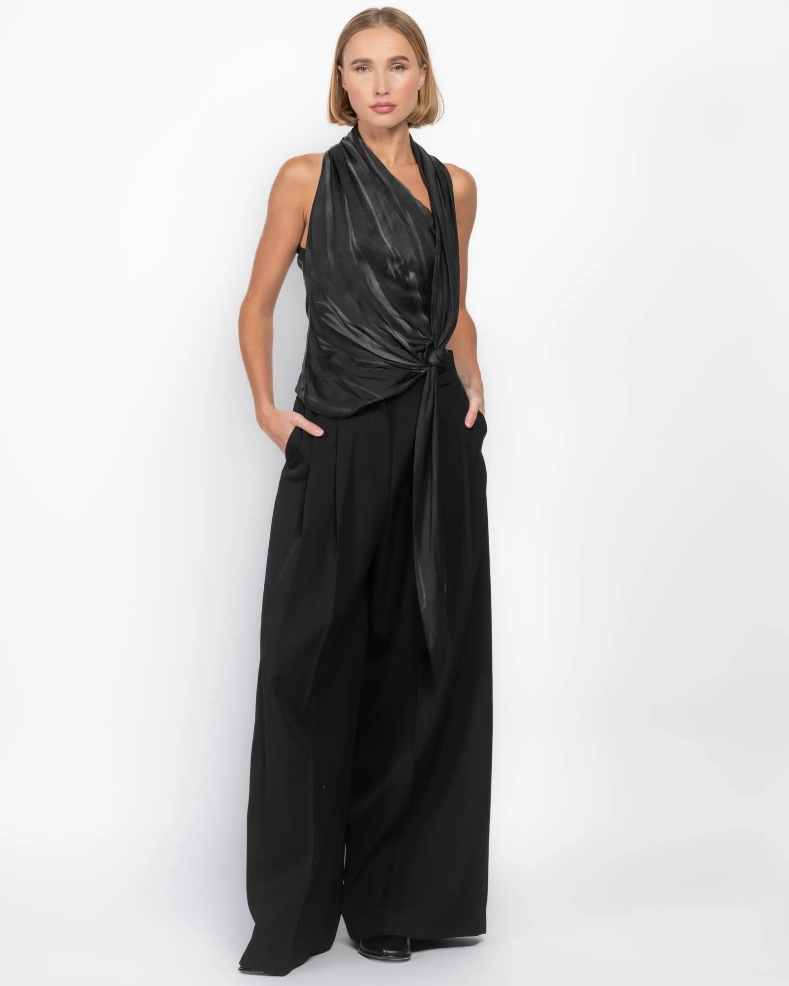 Asymmetrical Wrap Top sold by TNT Fashion product image thumbnail 2