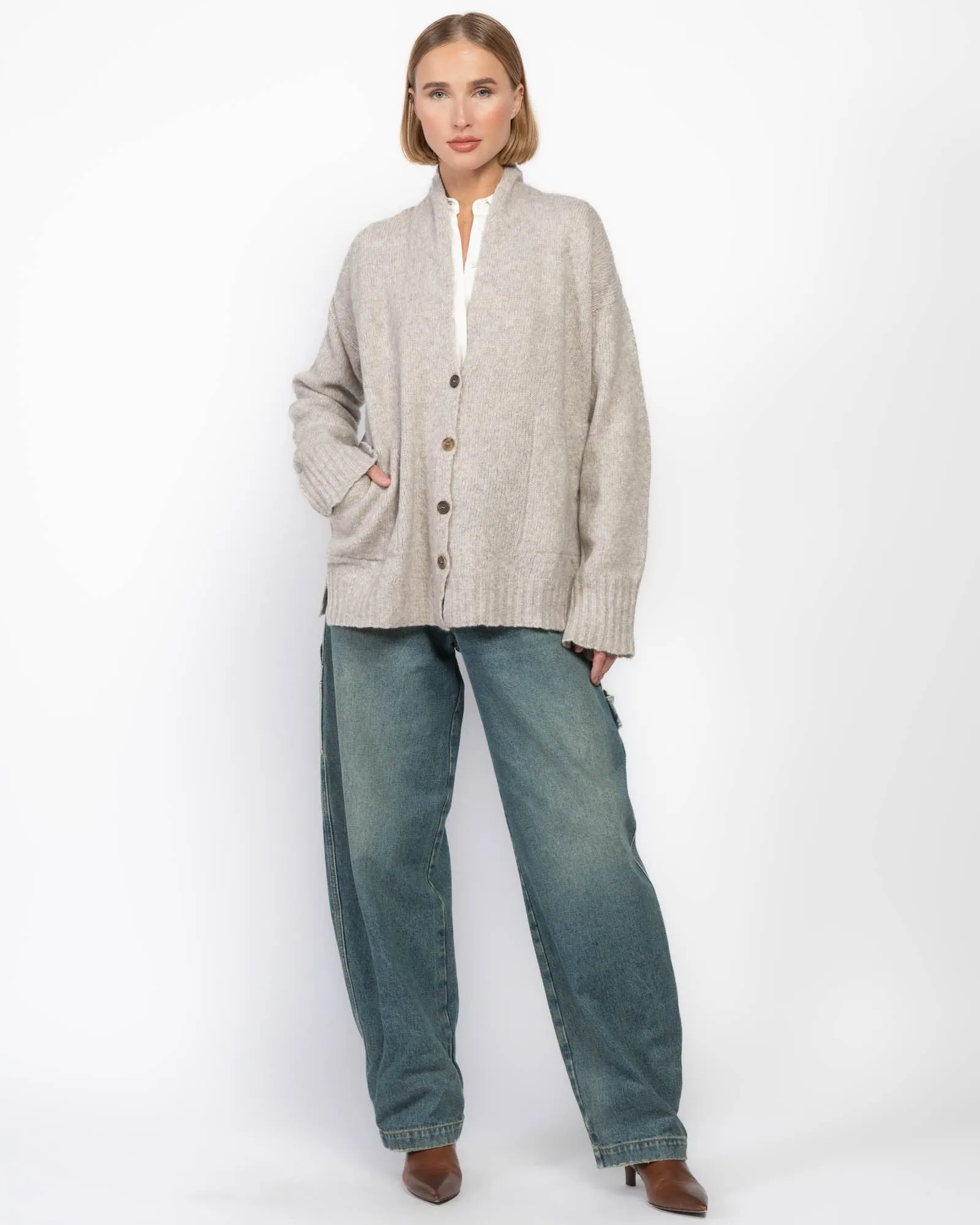 Soft Neck Cardigan sold by TNT Fashion product image thumbnail 2