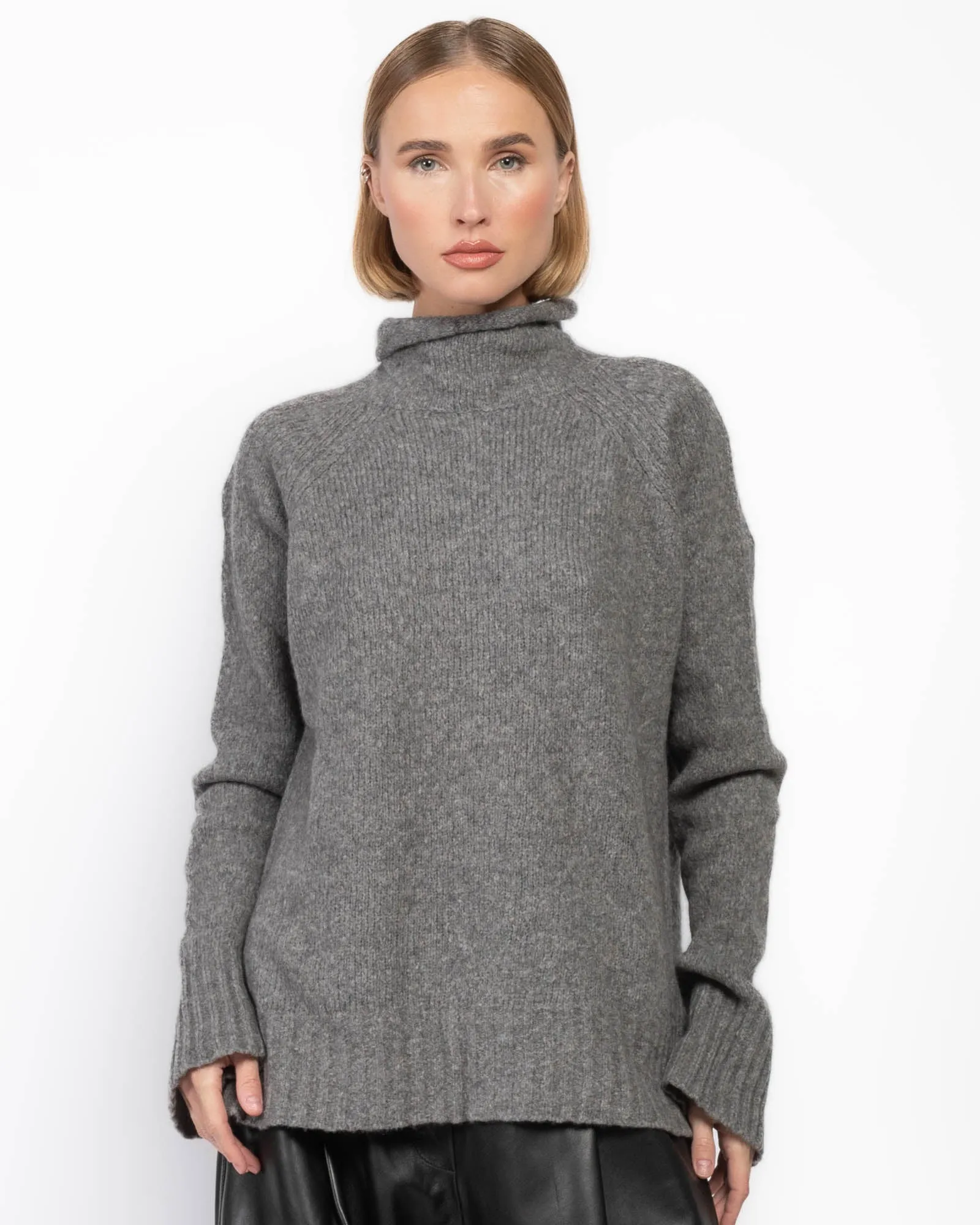 Funnel Neck Sweater sold by TNT Fashion