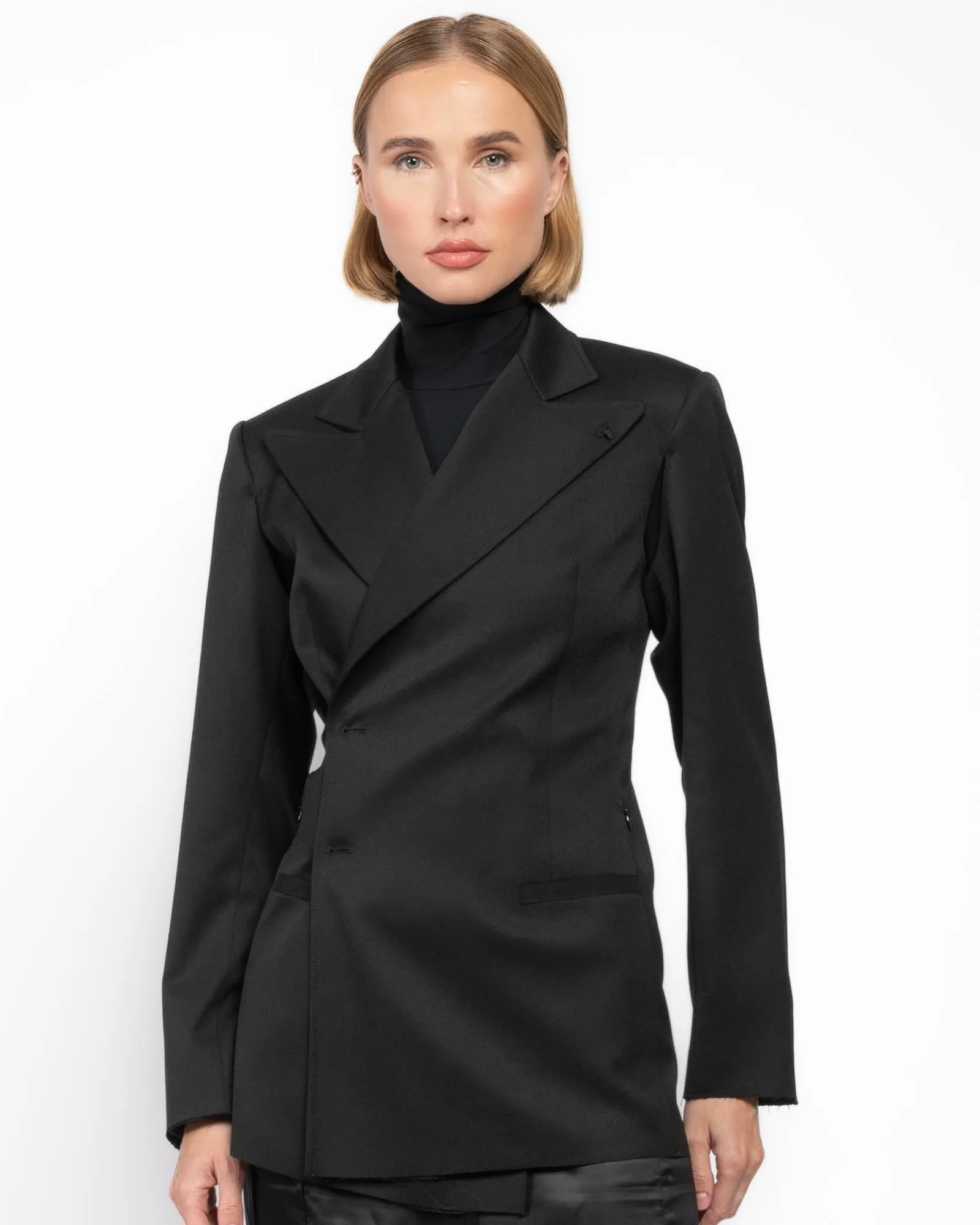 Jacket With Slitted Sleeves sold by TNT Fashion