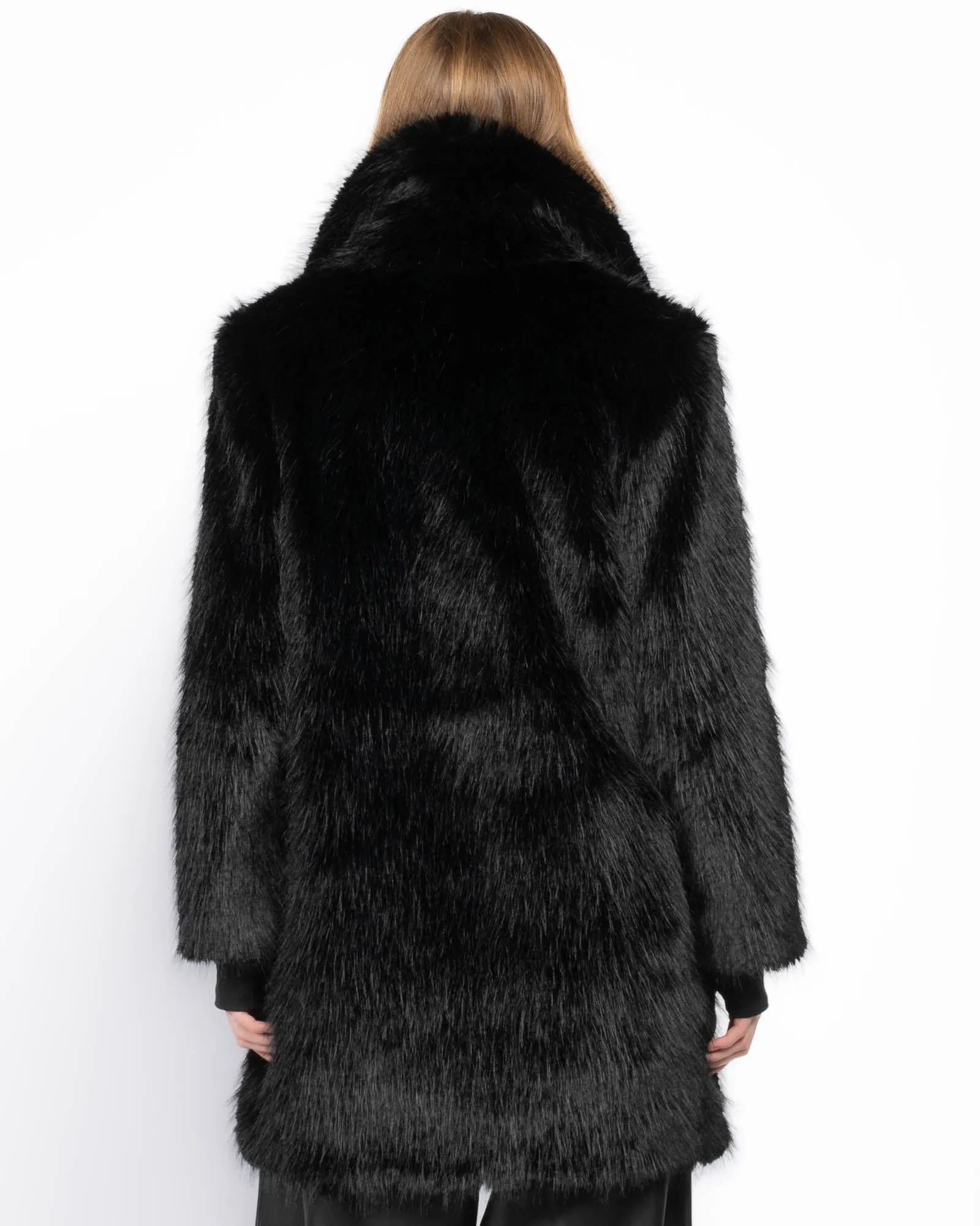 Faux Fur Mid Coat sold by TNT Fashion product image thumbnail 3
