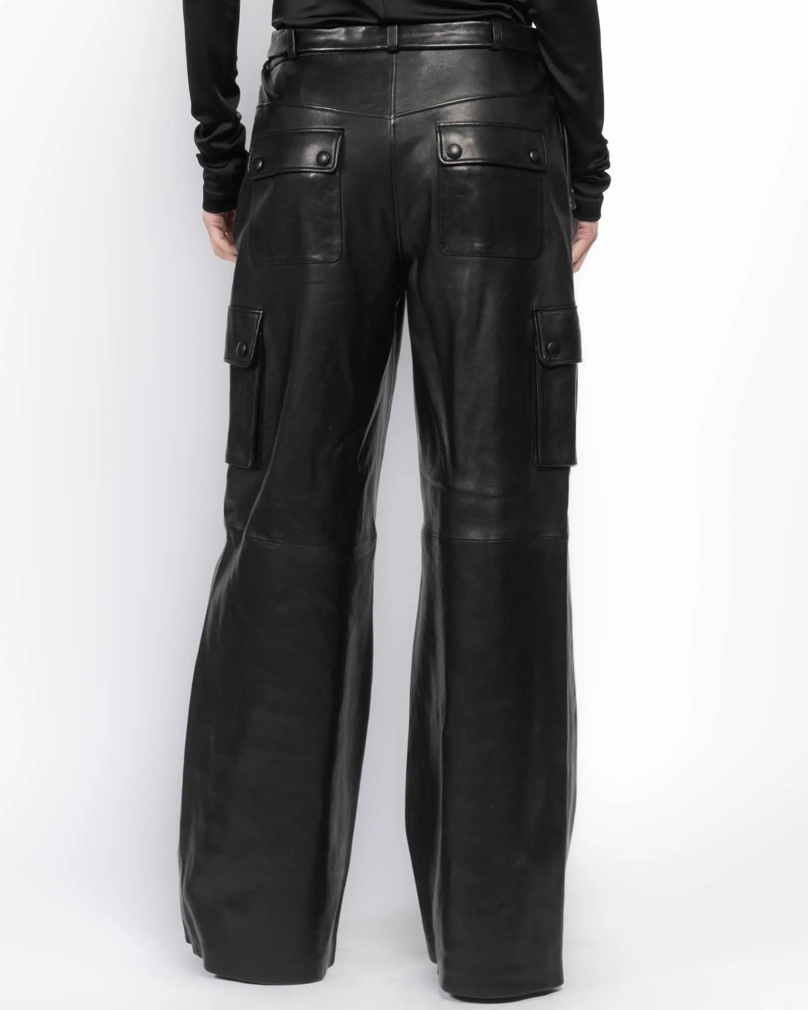 Leather Track Pants sold by TNT Fashion product image thumbnail 3