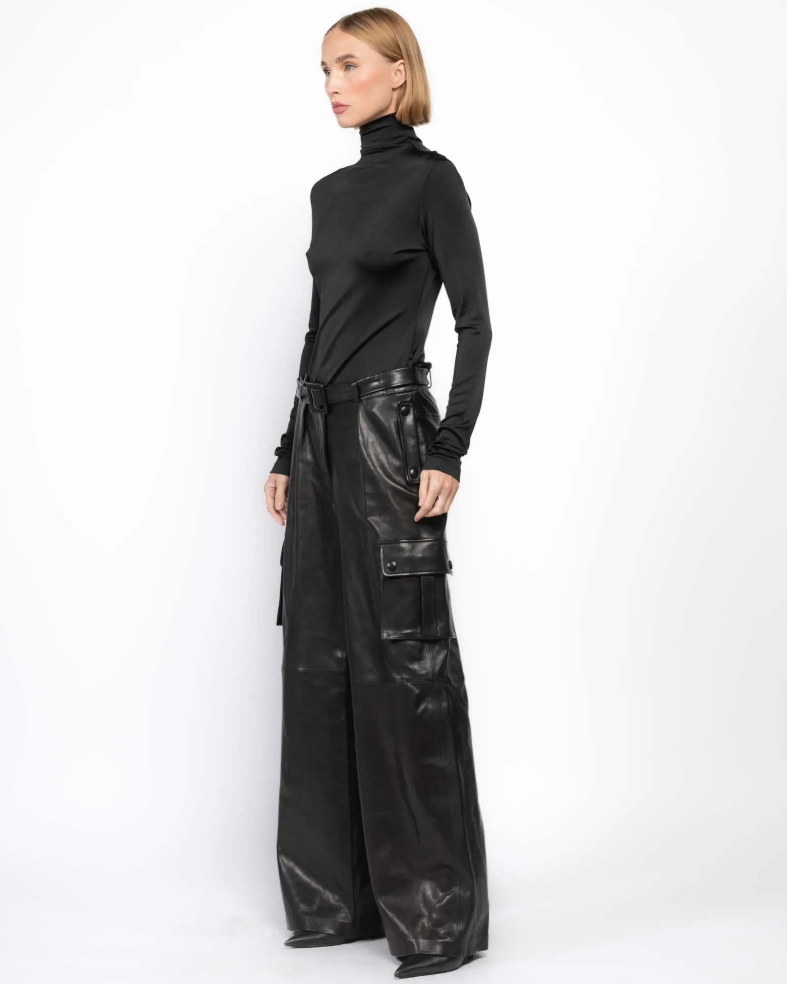 Leather Track Pants sold by TNT Fashion product image thumbnail 4