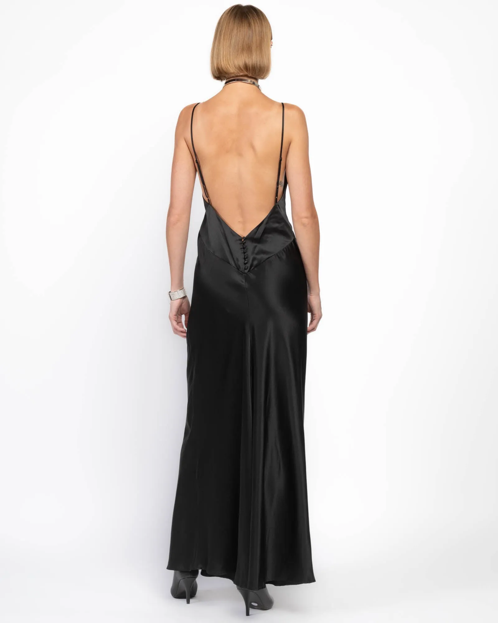 Evening Silk Dress sold by TNT Fashion product image thumbnail 2