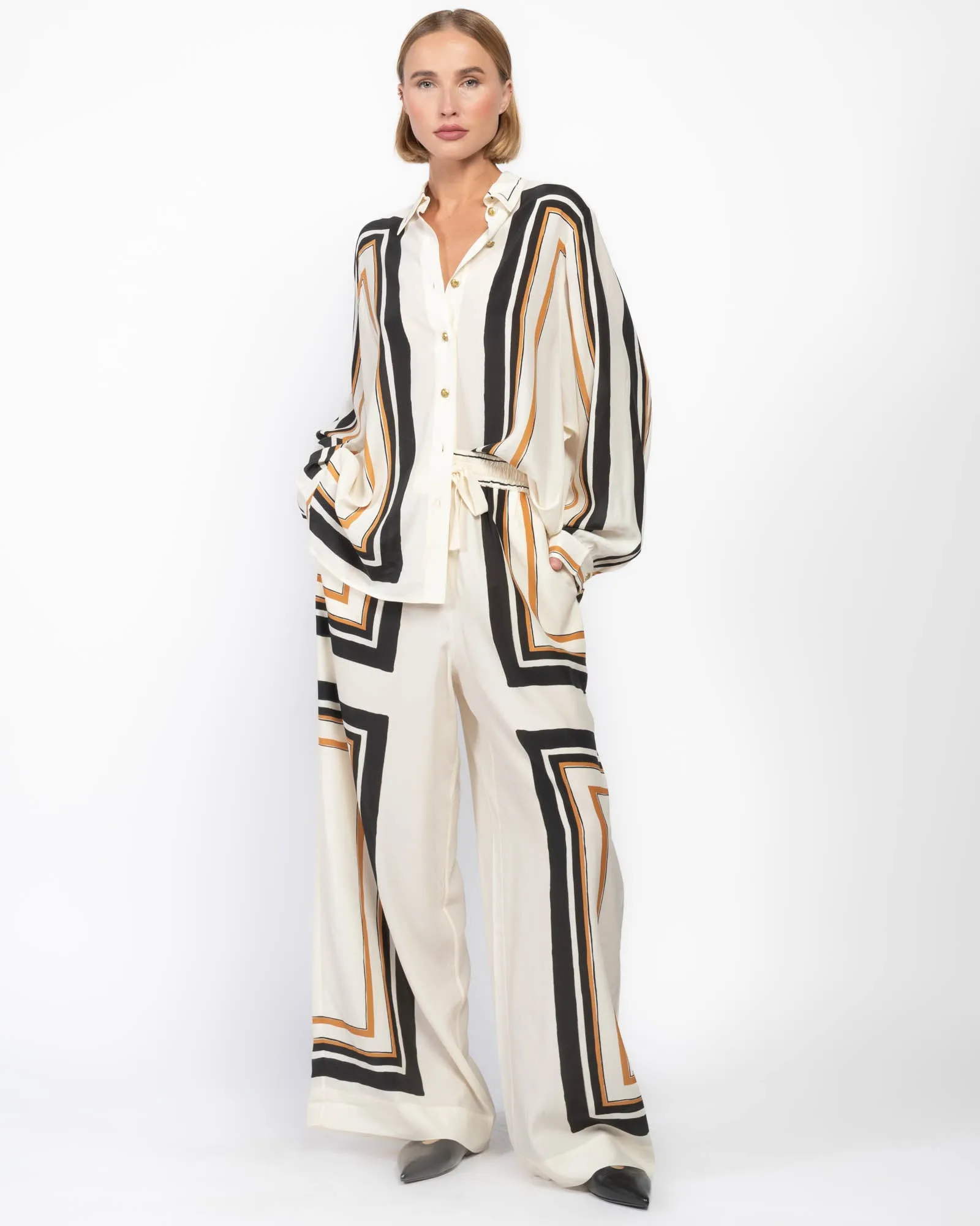 Drawstring Waist Pants sold by TNT Fashion product image thumbnail 2