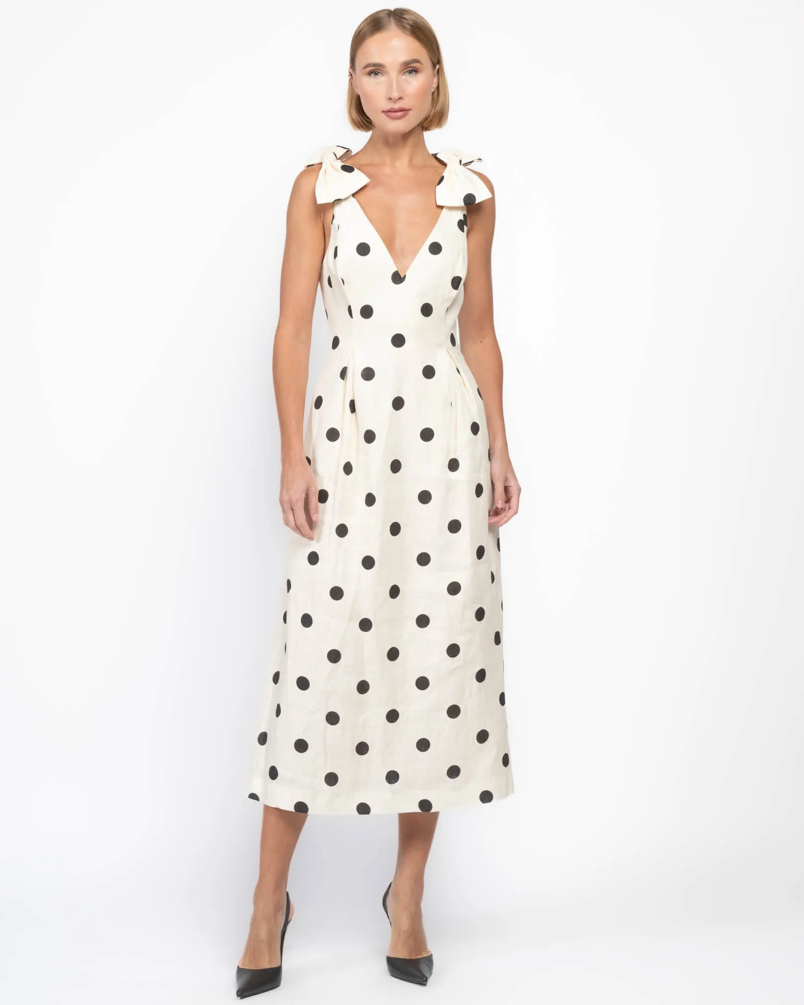 V-Neck Midi Dress sold by TNT Fashion