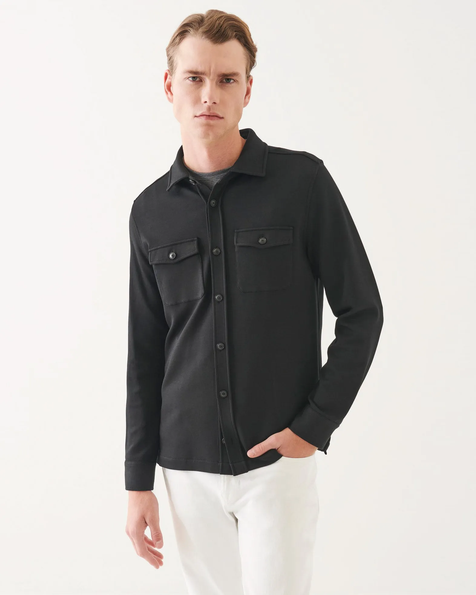 Japanese Double Face Shirt Jacket sold by TNT Fashion product image thumbnail 2