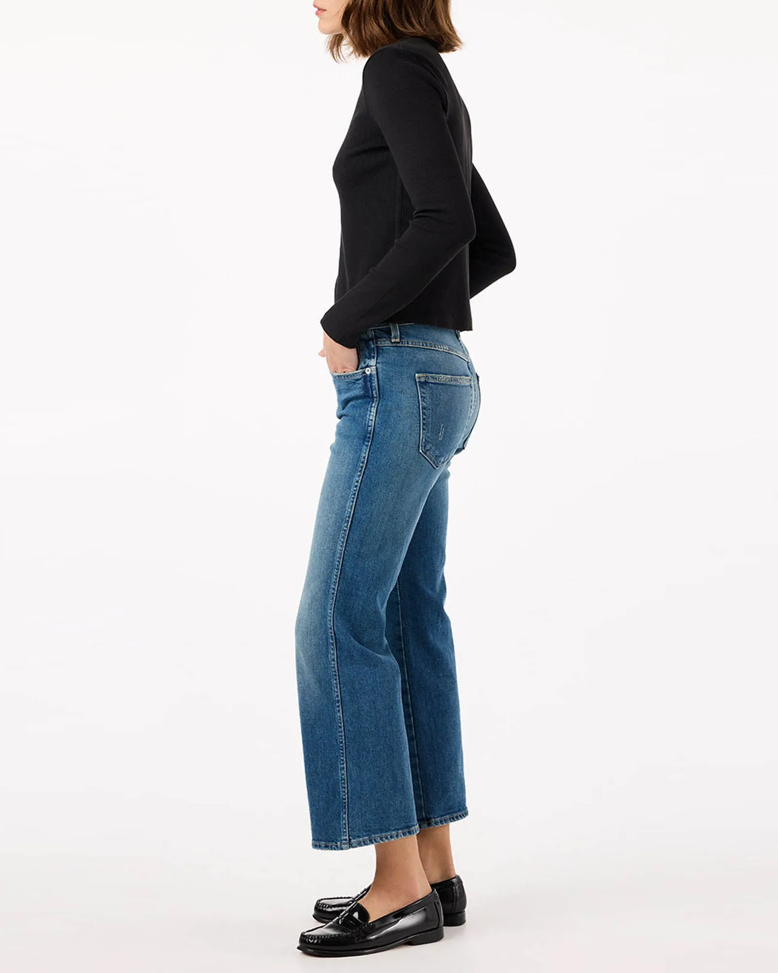 Karla Crop Boot Jeans sold by TNT Fashion product image thumbnail 4