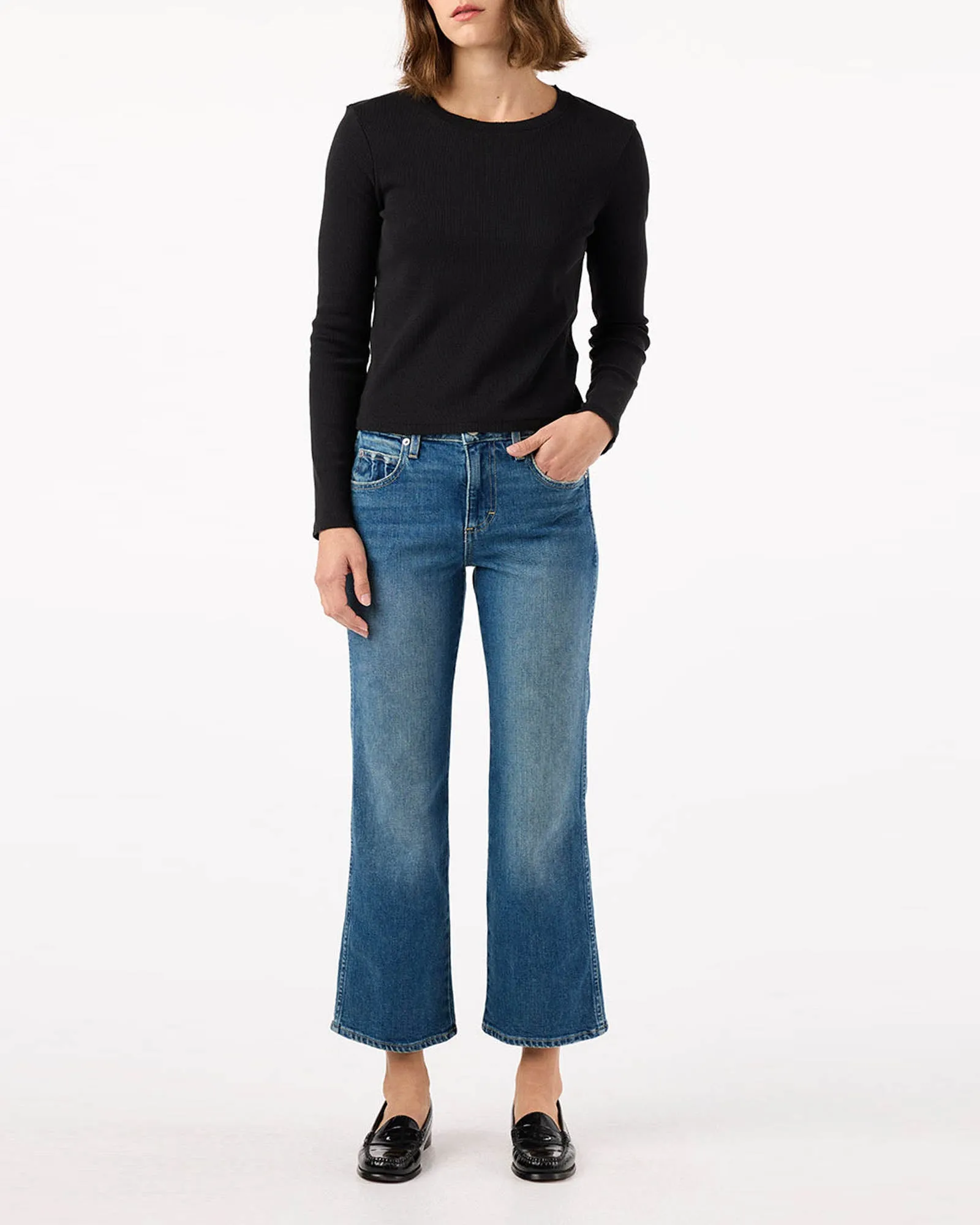 Karla Crop Boot Jeans sold by TNT Fashion product image thumbnail 2