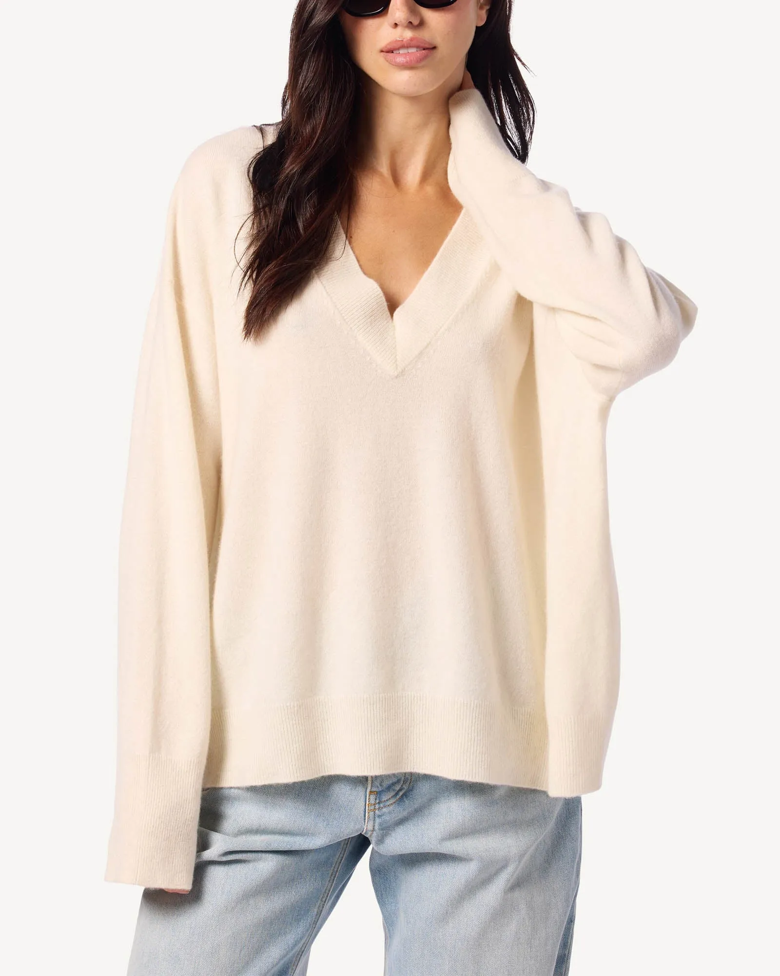 Nylah Boyfriend V-Neck sold by TNT Fashion product image thumbnail 2