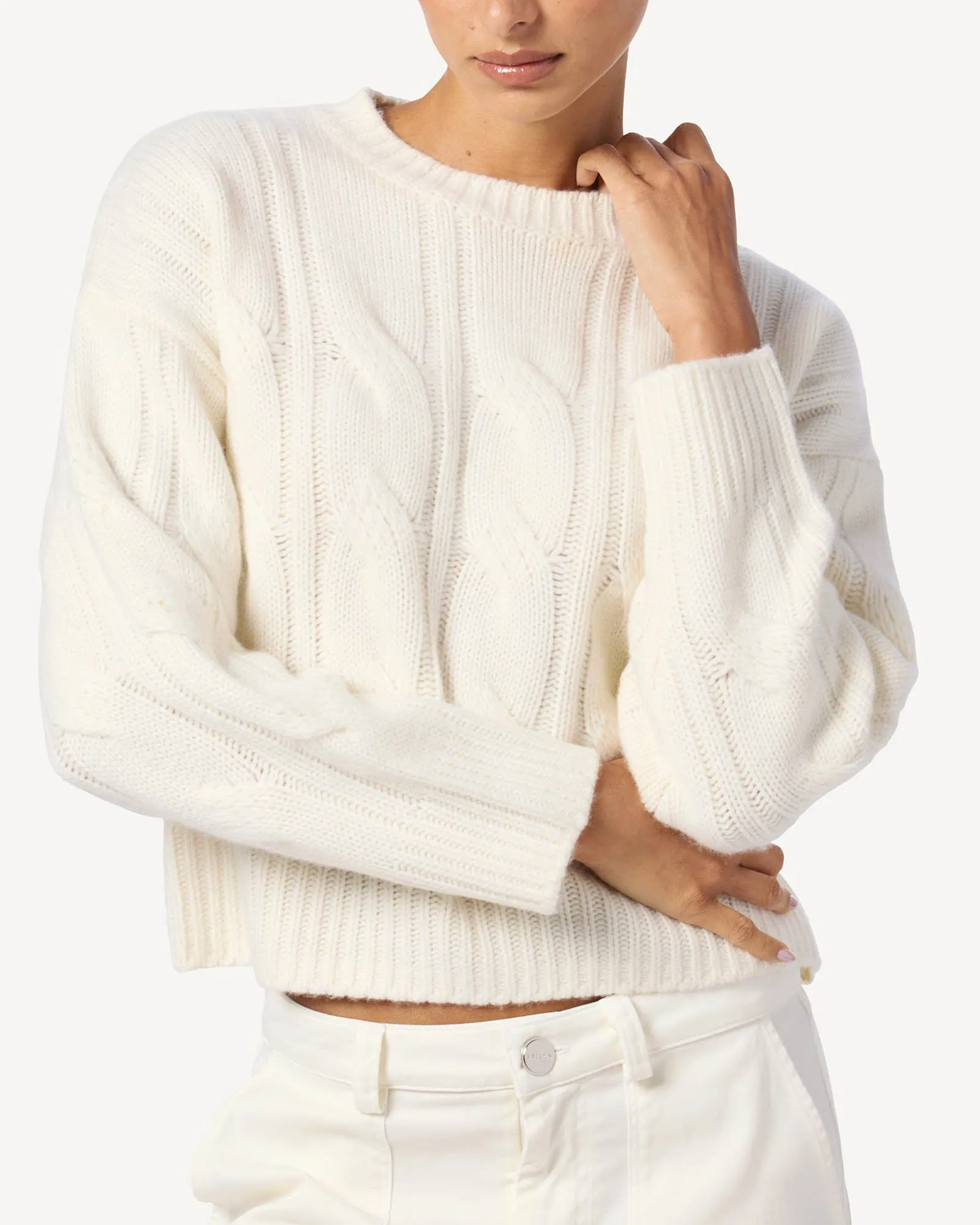 Tristan Crewneck Knit Sweater sold by TNT Fashion