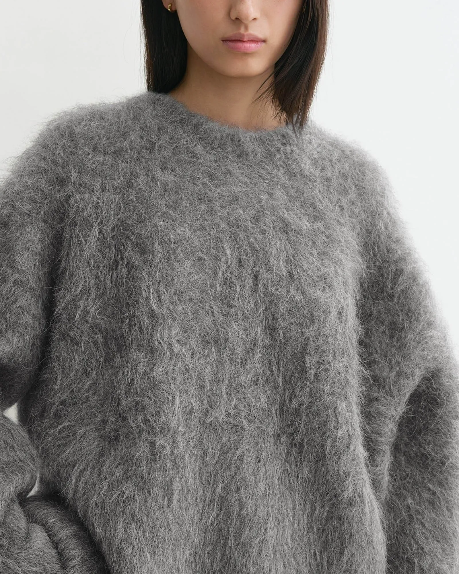 Boxy Alpaca Knit Sweater sold by TNT Fashion product image thumbnail 5