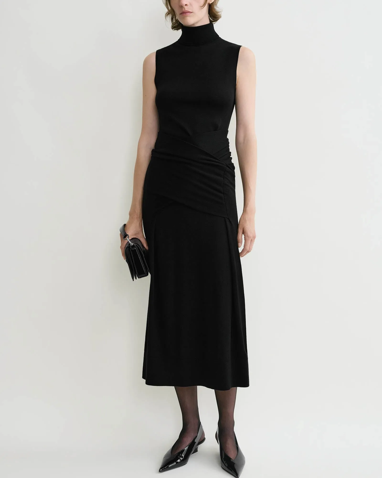 Draped Knit Dress sold by TNT Fashion