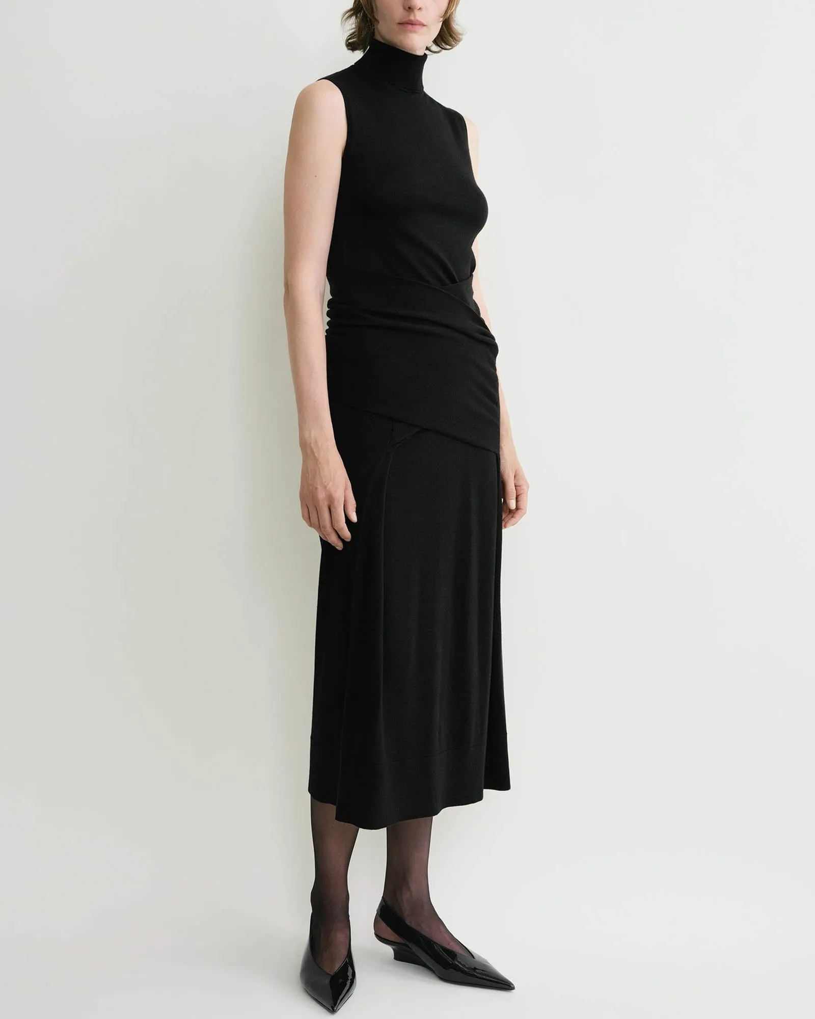 Draped Knit Dress sold by TNT Fashion product image thumbnail 3