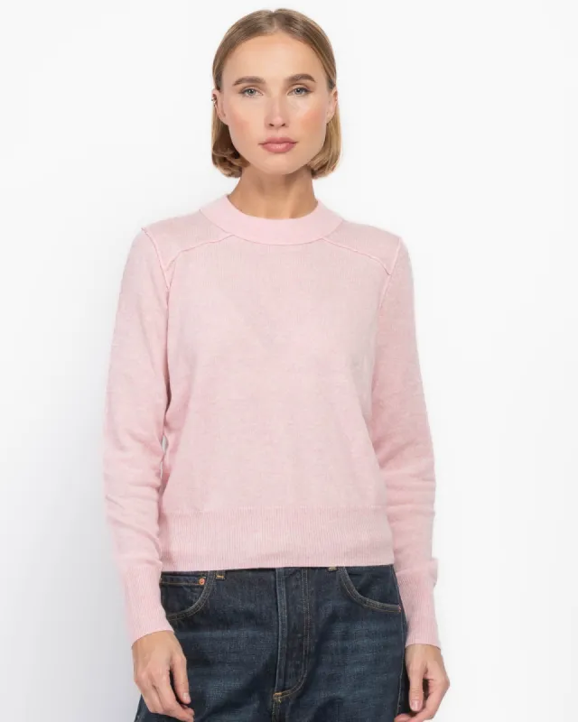 Cropped Reverse Seam Sweater sold by TNT Fashion
